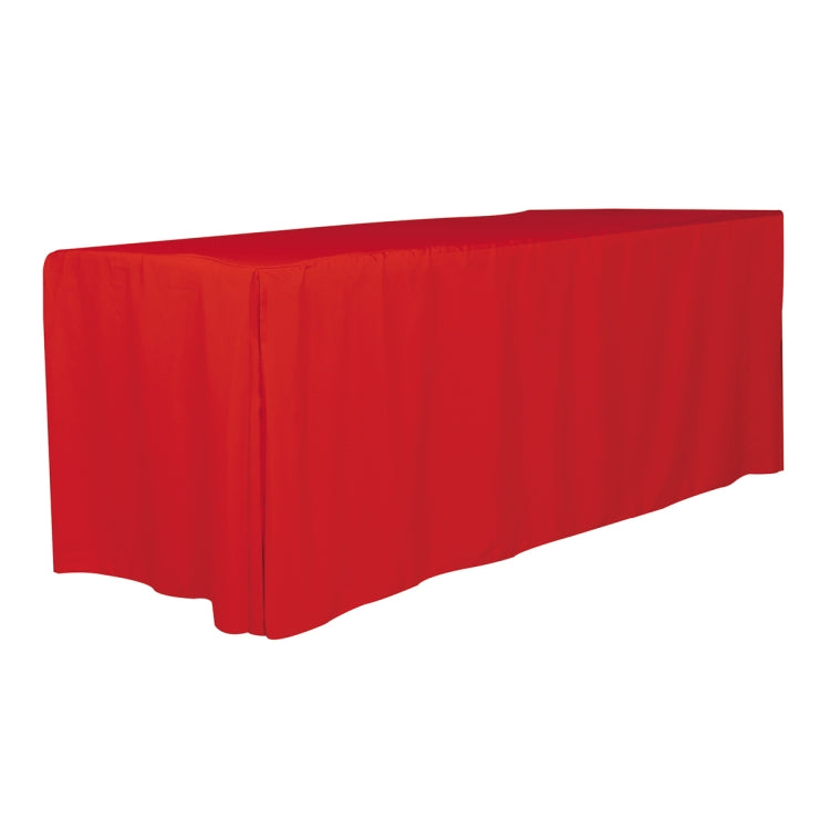 "Omaha Eight" 4-Sided Fitted Style Table Covers & Table Throws (PhotoImage Full Color) / Fits 8 ft T