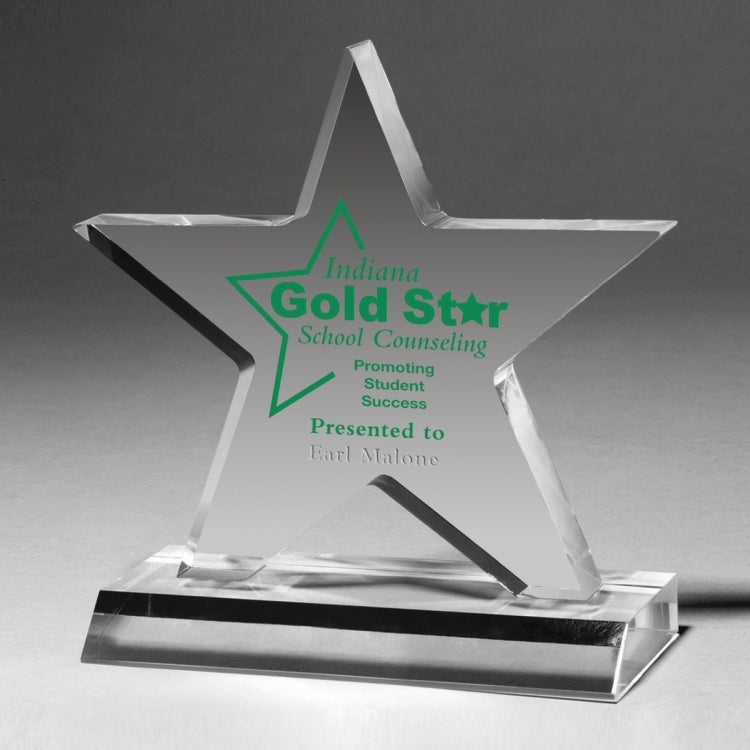 Large Star Award - Screen Printed