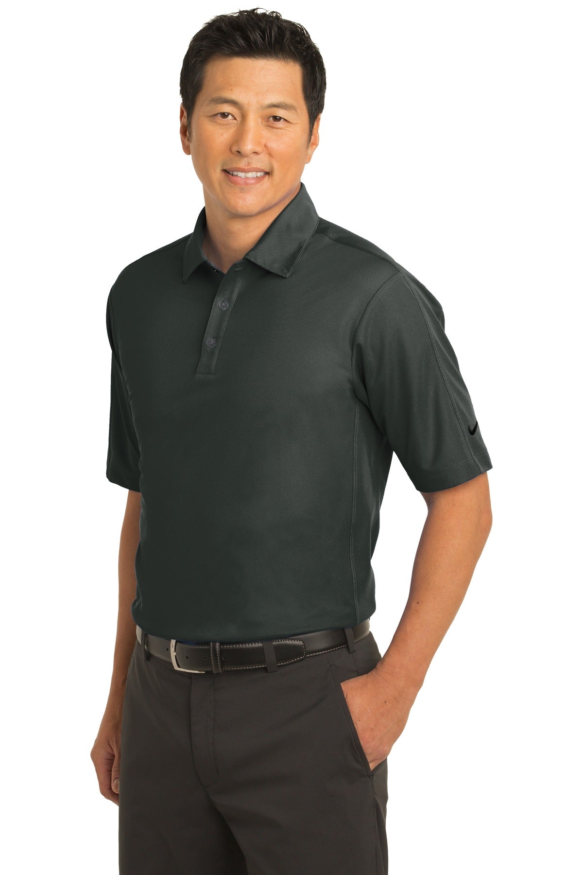 Anthracite Nike Tech Sport Dri-FIT Polo. 266998