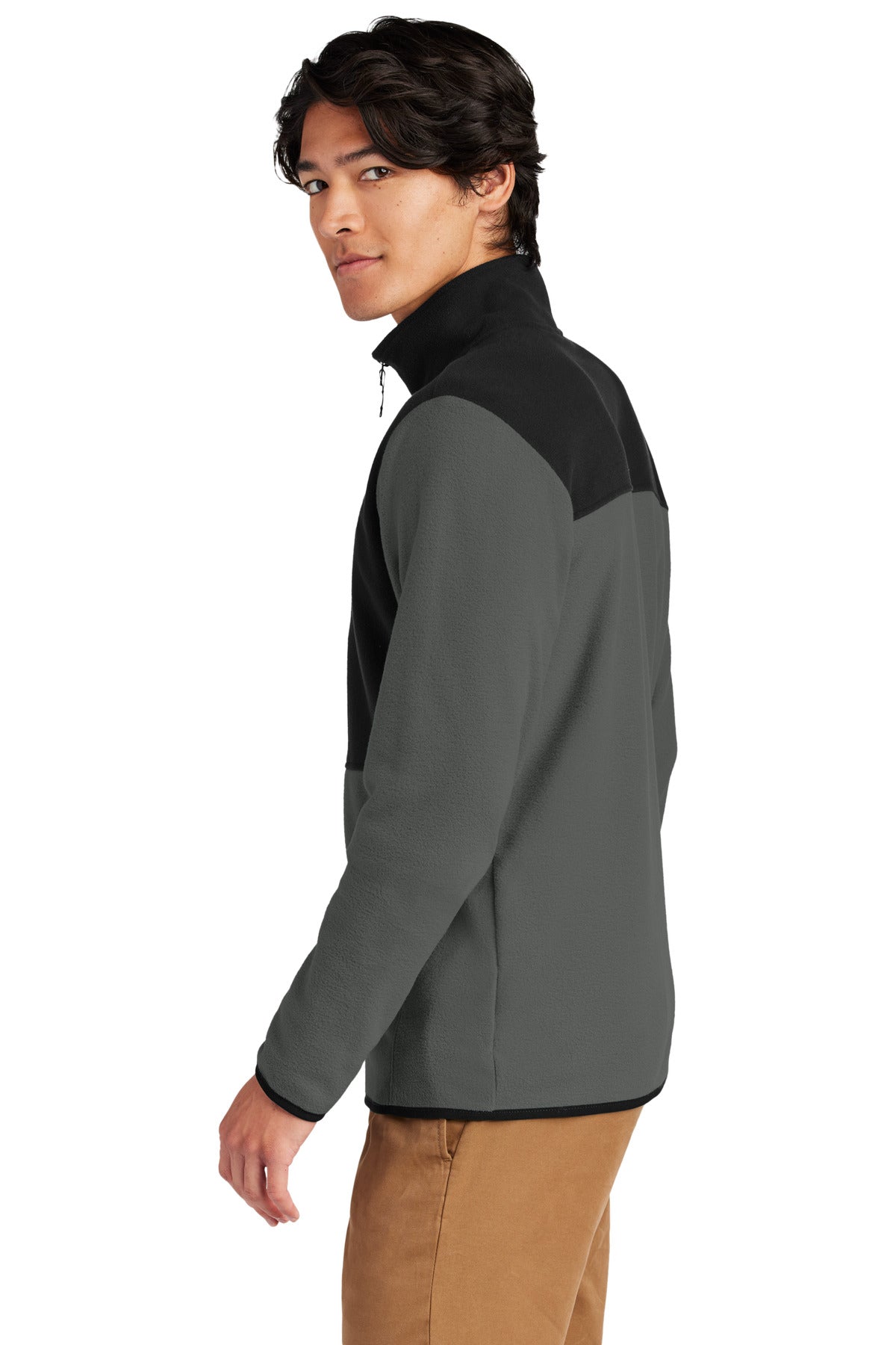 AsGy/TNFBk The North Face Glacier Full-Zip Fleece Jacket NF0A7V4J