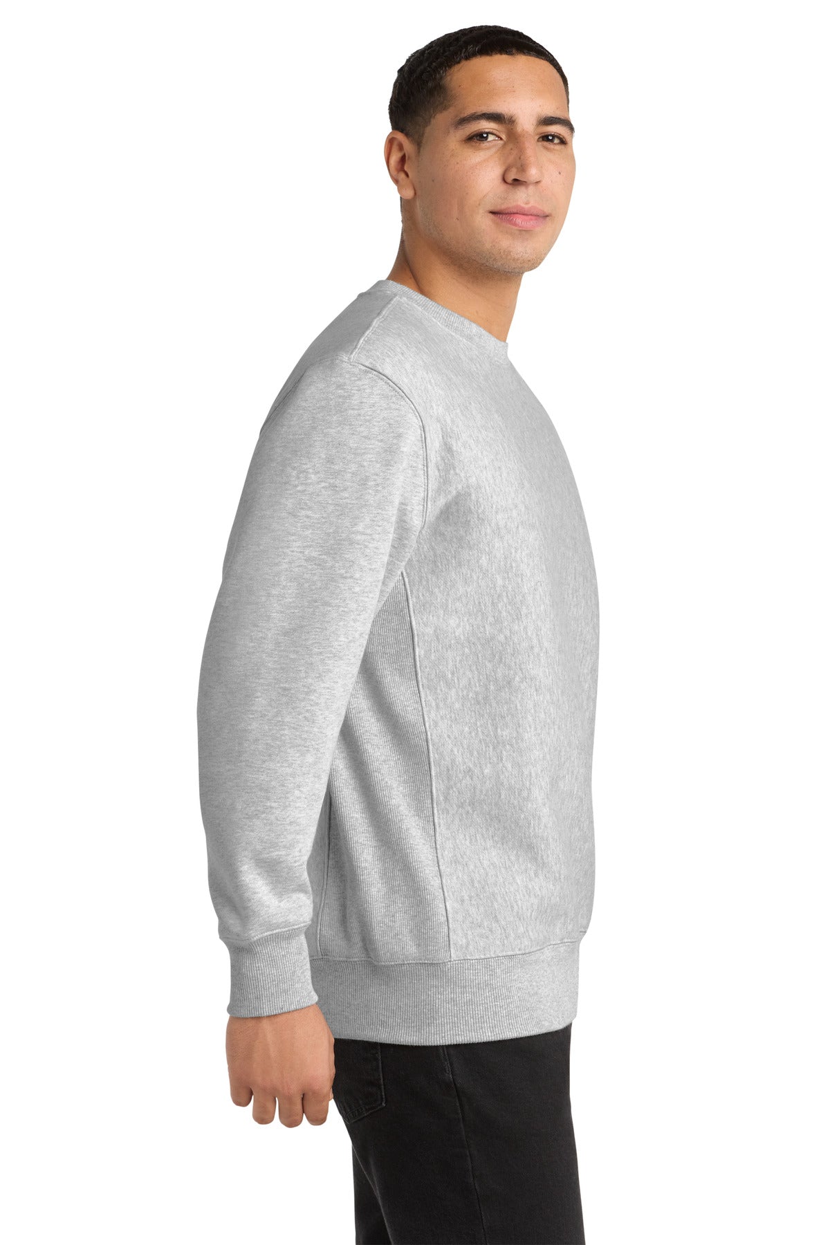 Ath Heather Sport-Tek Super Heavyweight Crewneck Sweatshirt. F280