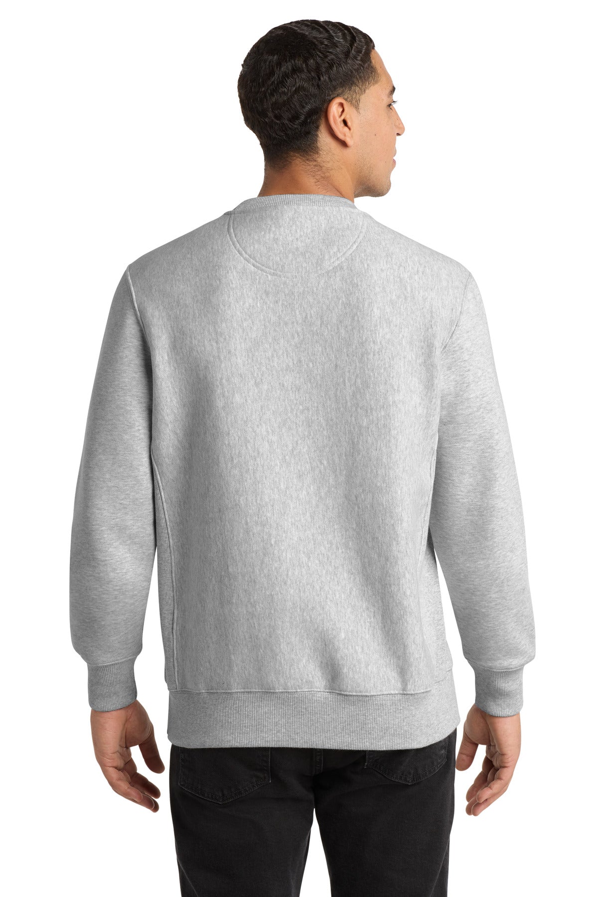 Ath Heather Sport-Tek Super Heavyweight Crewneck Sweatshirt. F280