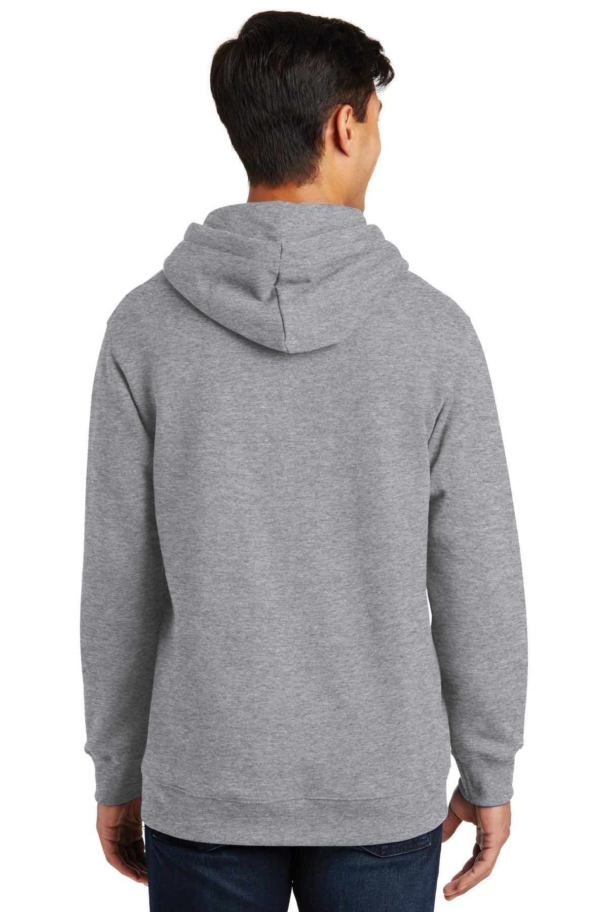 Athl Heather Port & Company Fan Favorite Fleece Pullover Hooded Sweatshirt. PC850H