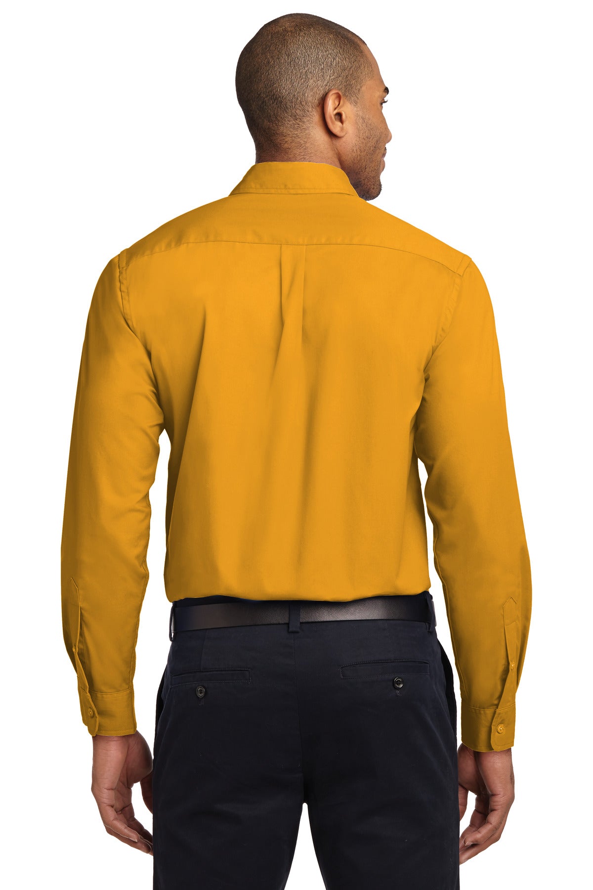 Athletic Gold Port Authority Extended Size Long Sleeve Easy Care Shirt S608ES