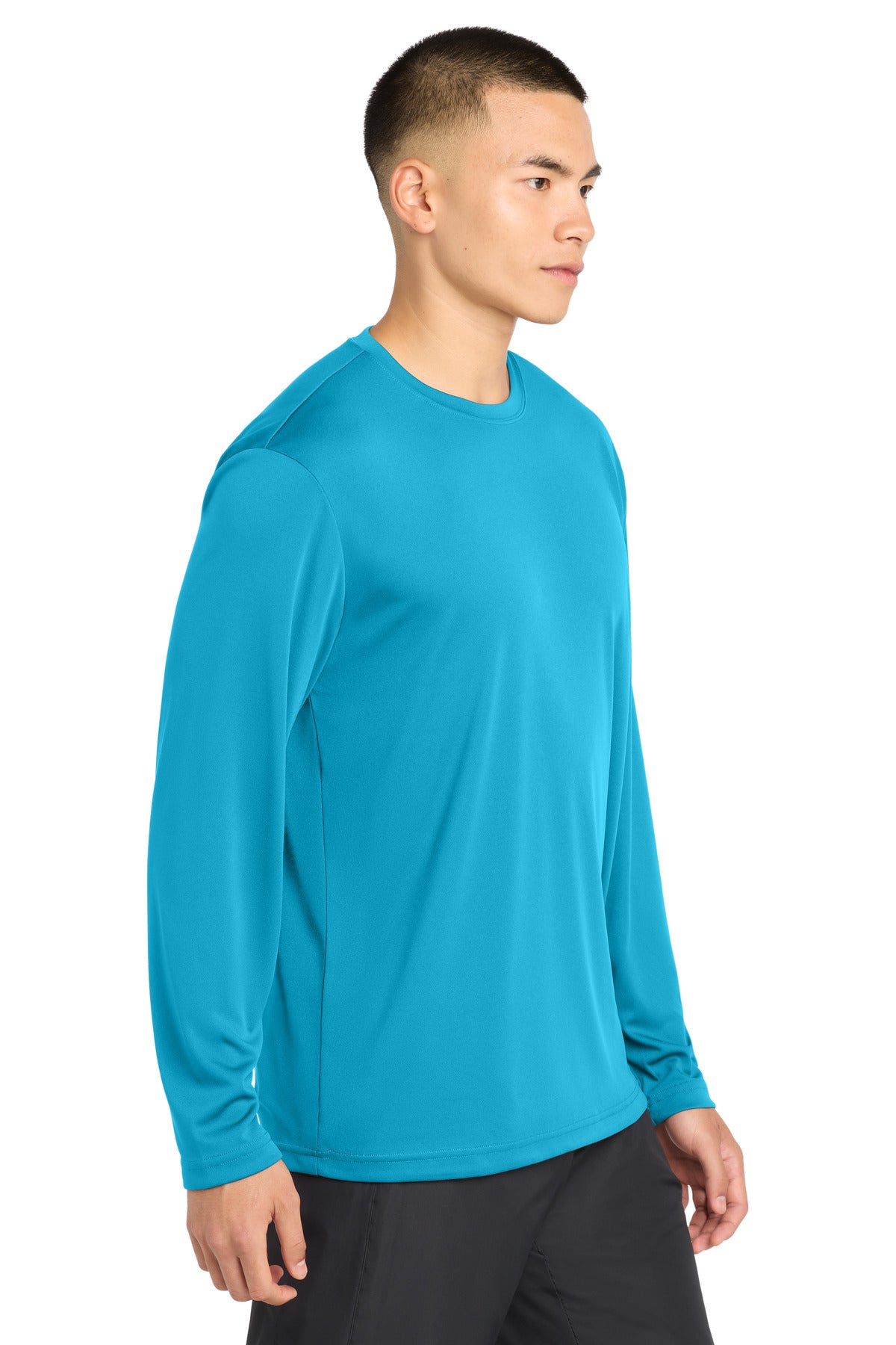Atomic Blue Sport-Tek Tall Long Sleeve PosiCharge Competitor Tee. TST350LS