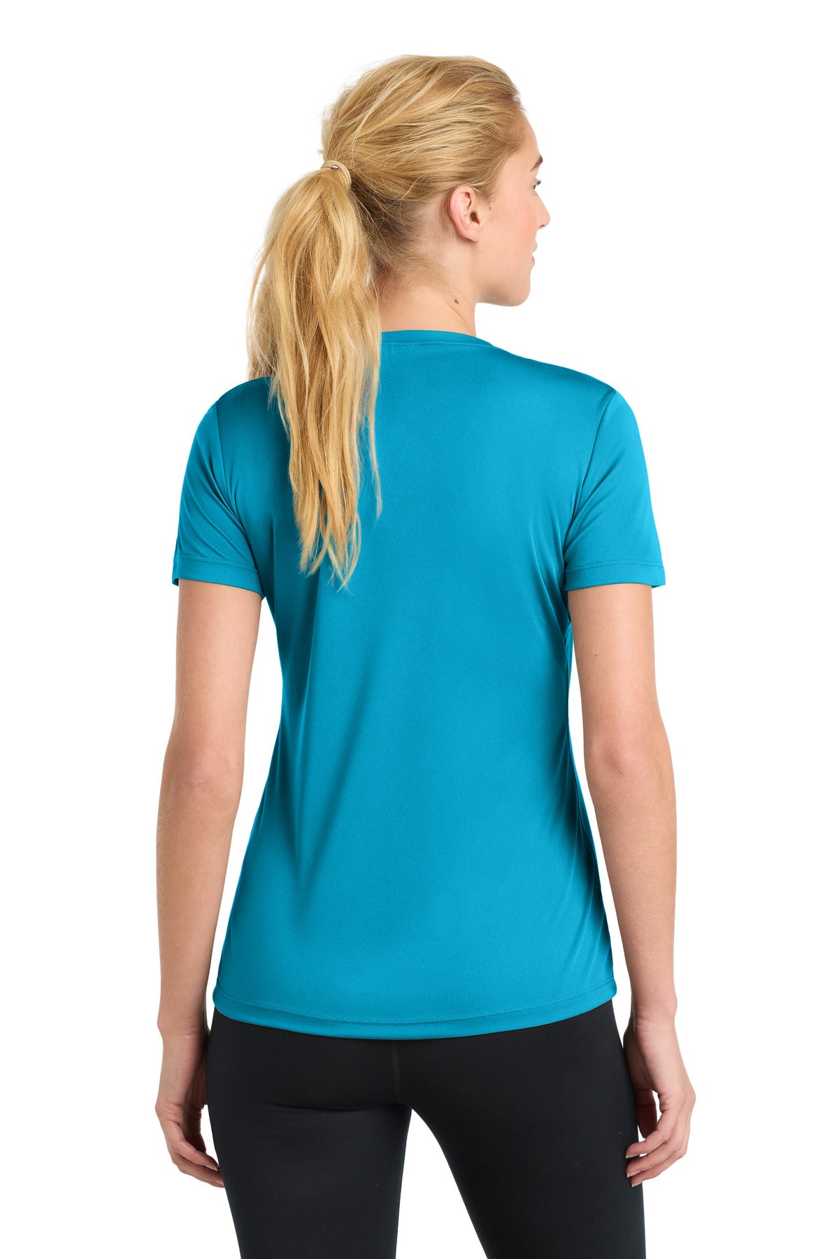 Atomic Blue Sport-Tek Women's PosiCharge Competitor Tee. LST350