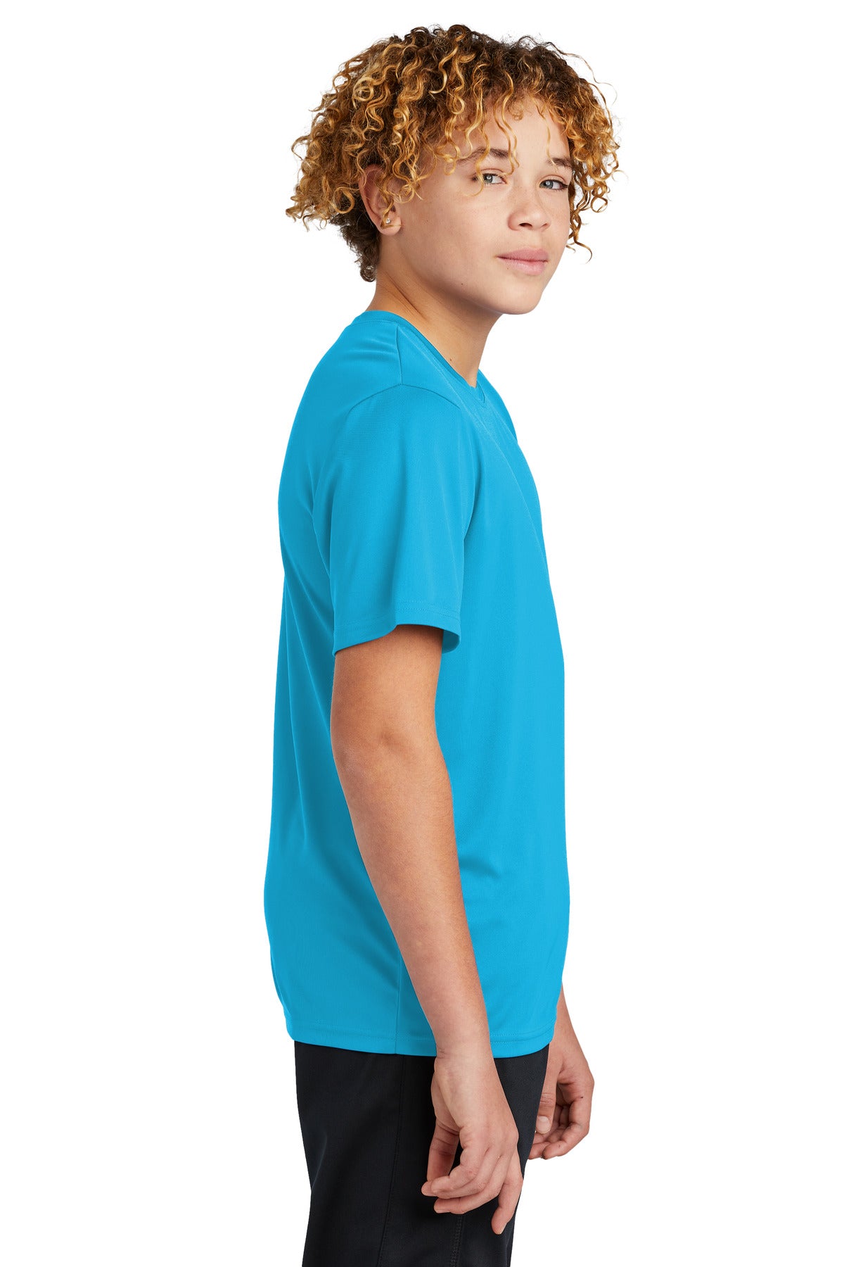 AtomicBlue Sport-Tek Youth PosiCharge Re-Compete Tee YST720