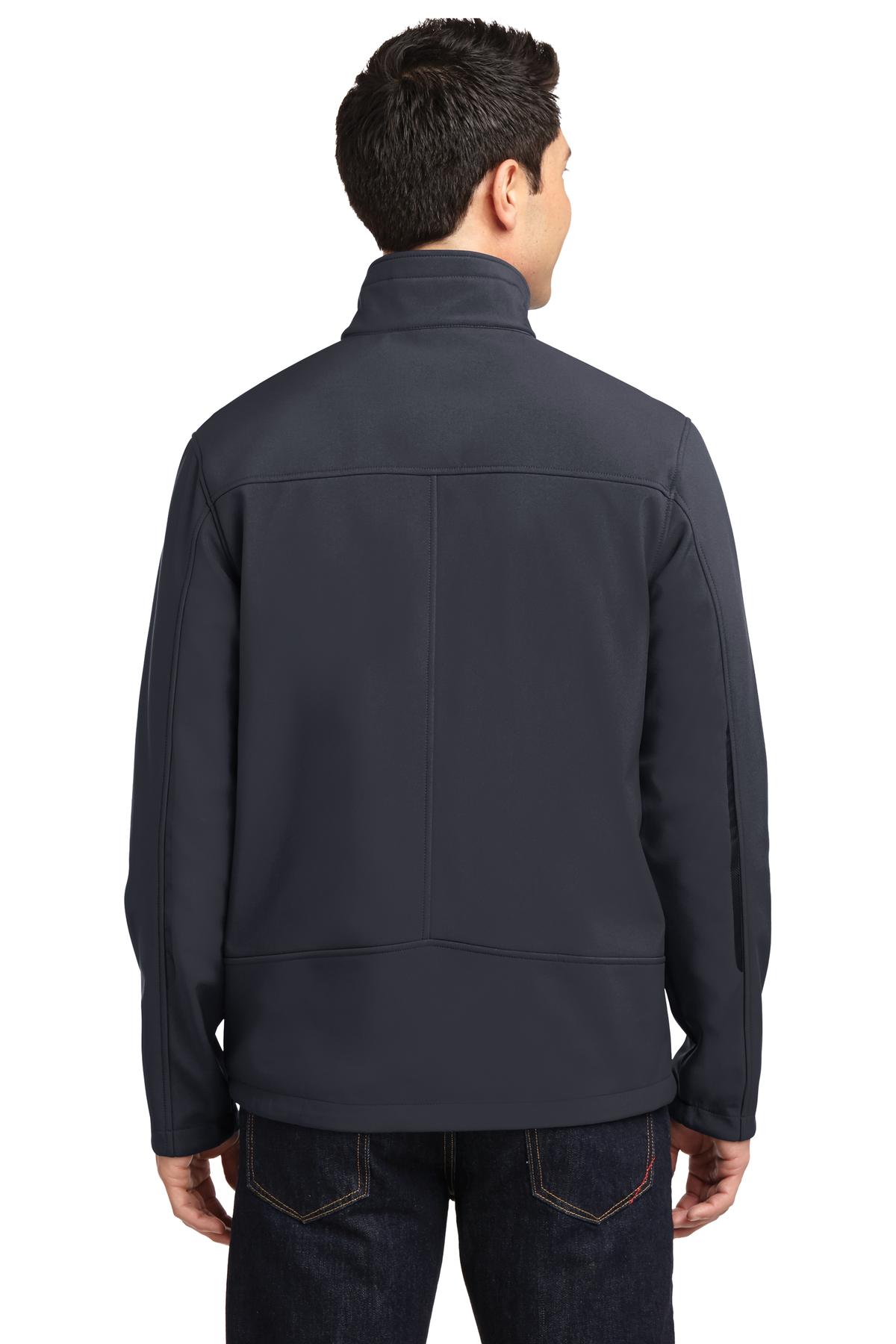 Batlshp Grey Port Authority Welded Soft Shell Jacket. J324