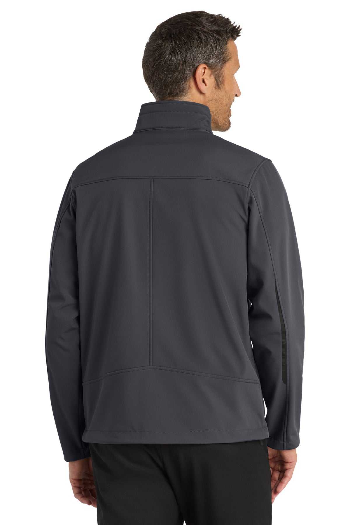 Batlshp Grey Port Authority Welded Soft Shell Jacket. J324