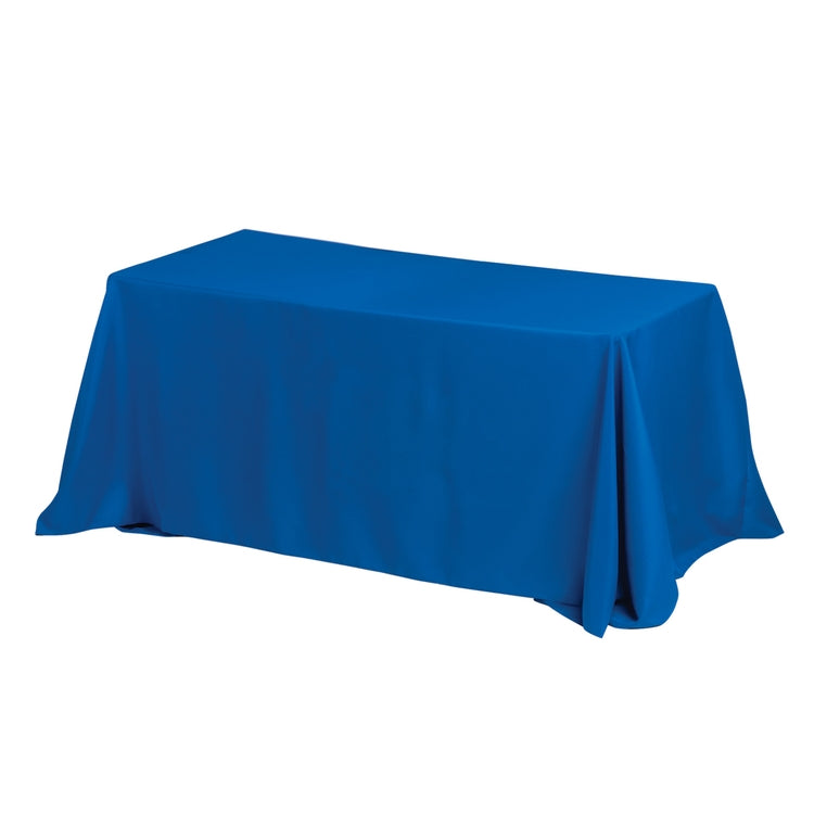 "Zenyatta Six" 4-Sided Throw Style Table Covers & Table Throws (Spot Color) / Fits 6 ft Table