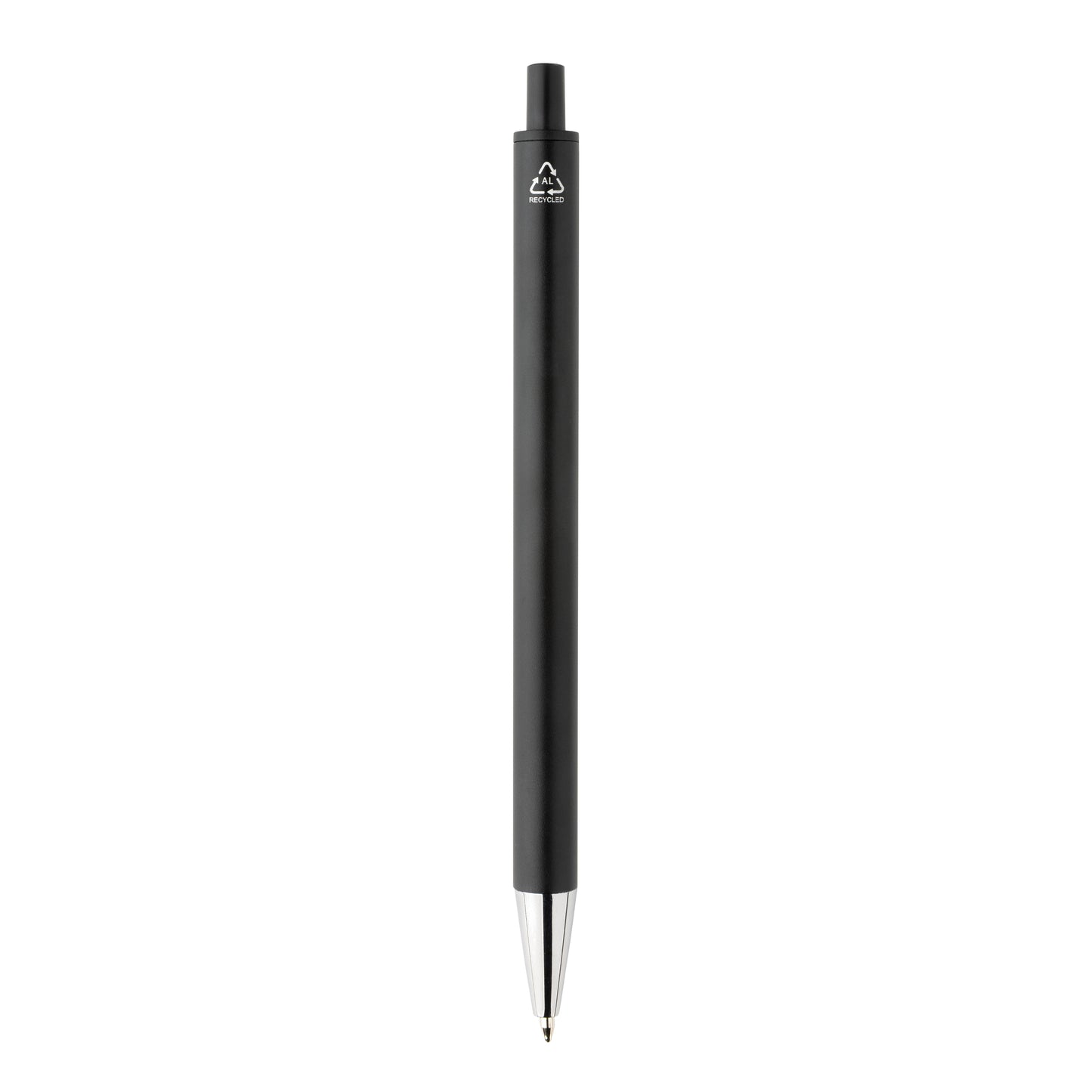 Black Amisk RCS Certified Recycled Aluminum Pen plain