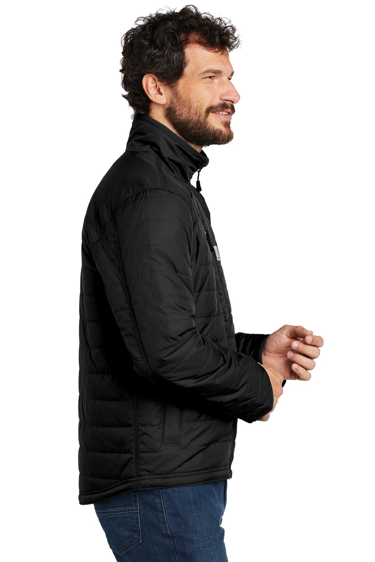 Black Carhartt Gilliam Jacket. CT102208