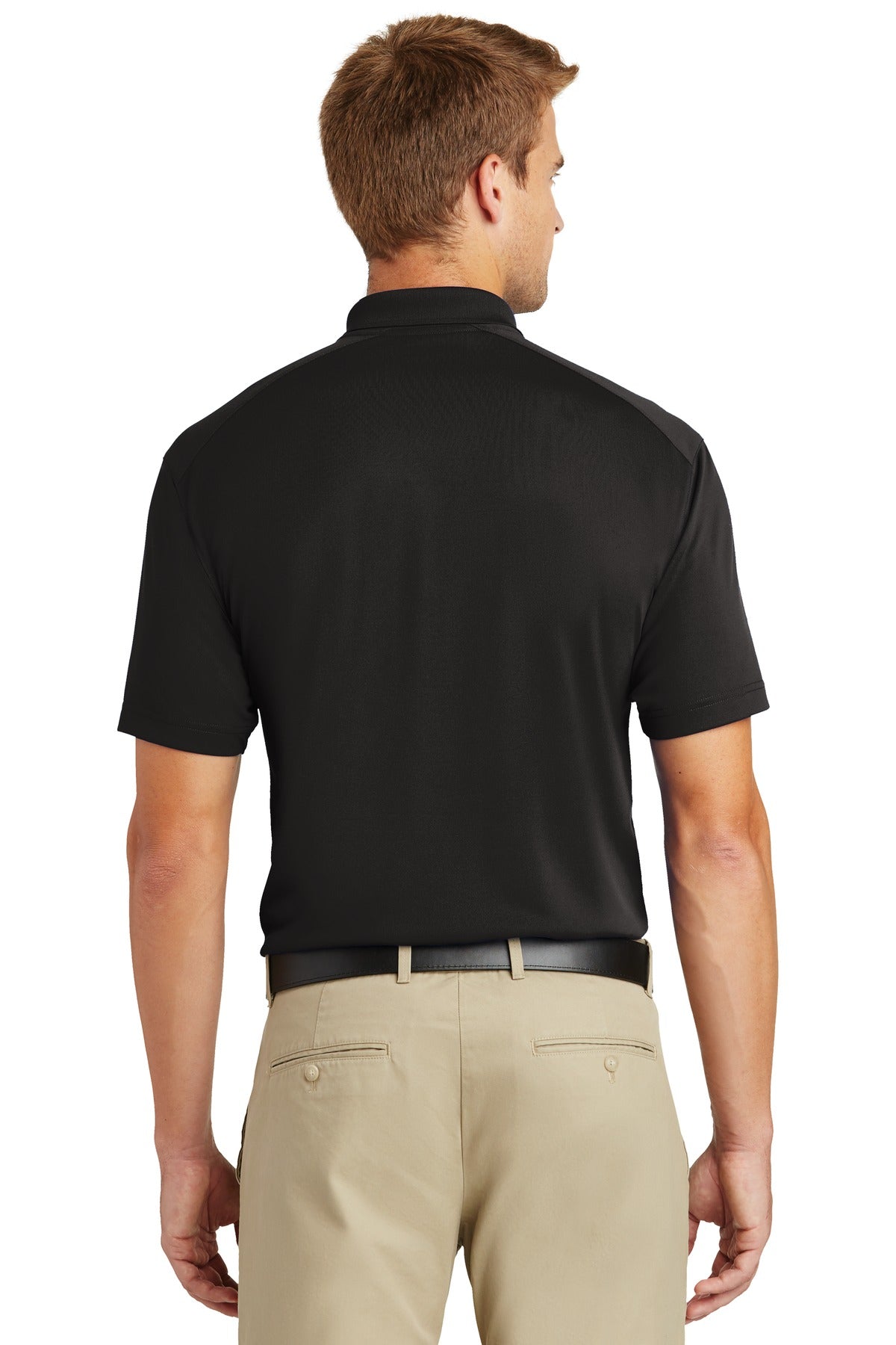 Black CornerStone Tall Select Lightweight Snag-Proof Polo TLCS418