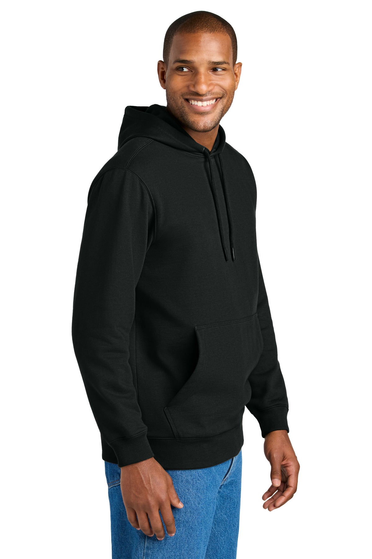 Black CornerStone Tough Fleece Pullover Hoodie CSF630