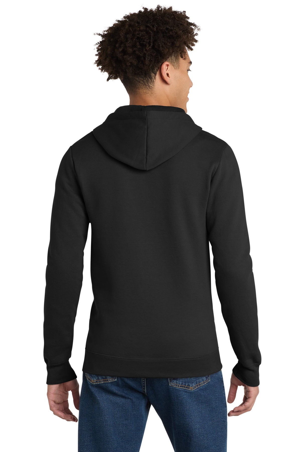 Black District The Concert Fleece Full-Zip Hoodie. DT800