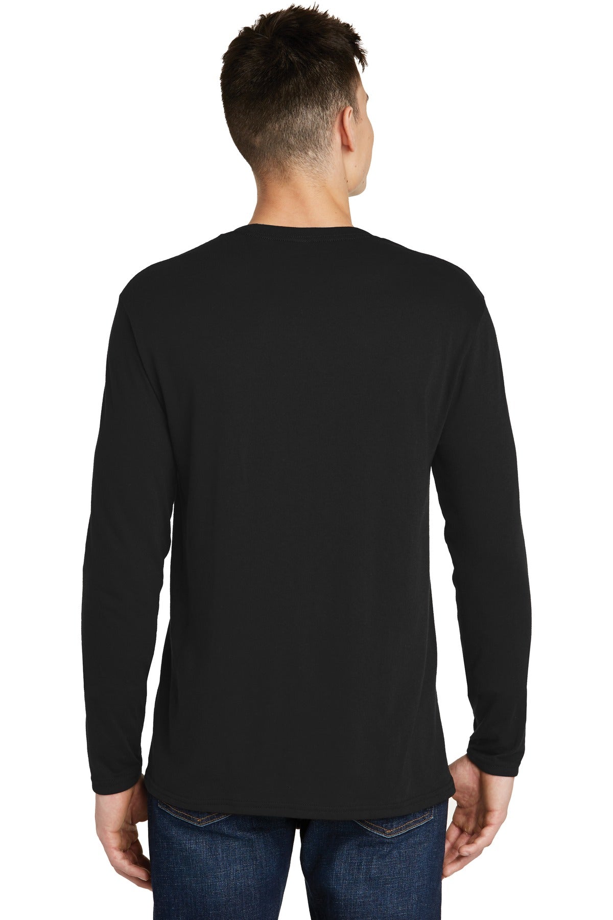 Black District Very Important Tee Long Sleeve. DT6200