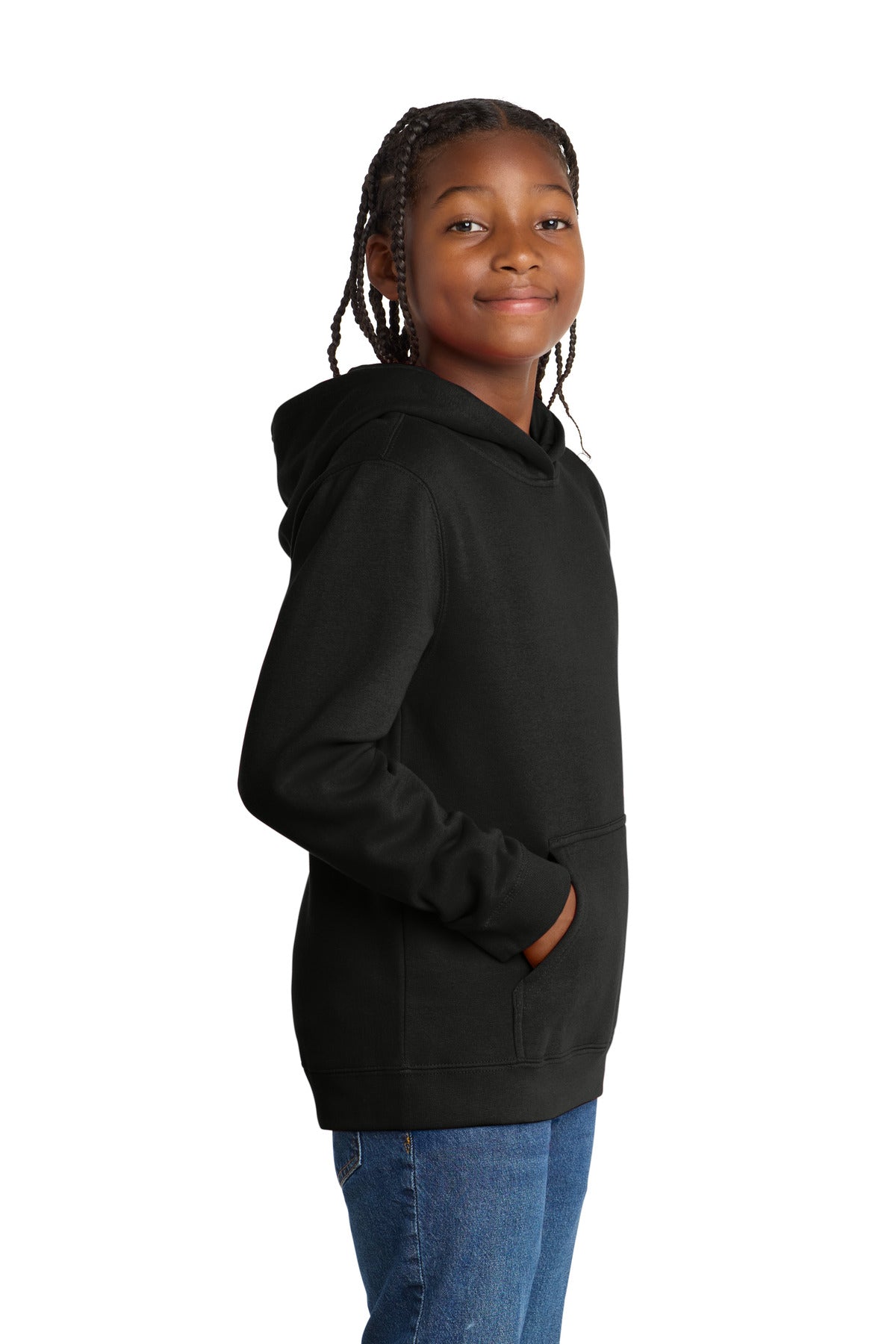 Black District Youth V.I.T. Fleece Hoodie DT6100Y