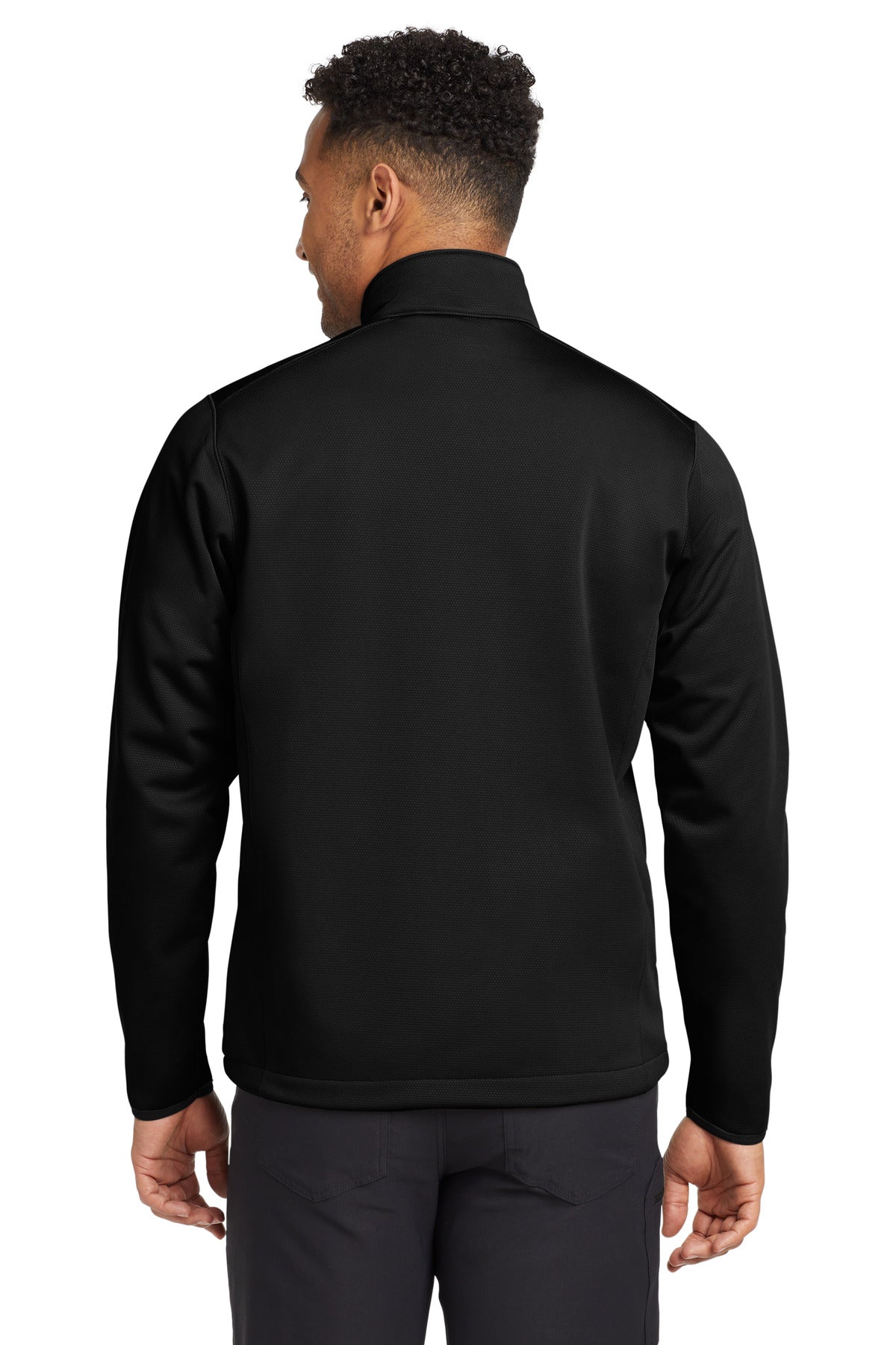 Black Eddie Bauer Weather-Resist Soft Shell Jacket. EB538