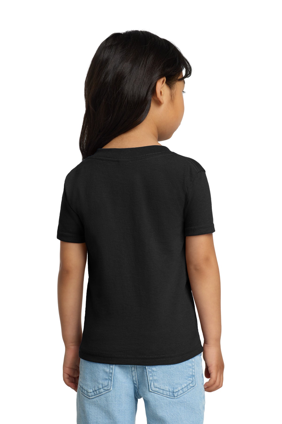 Black Gildan Heavy Cotton Toddler T-Shirt 5100P