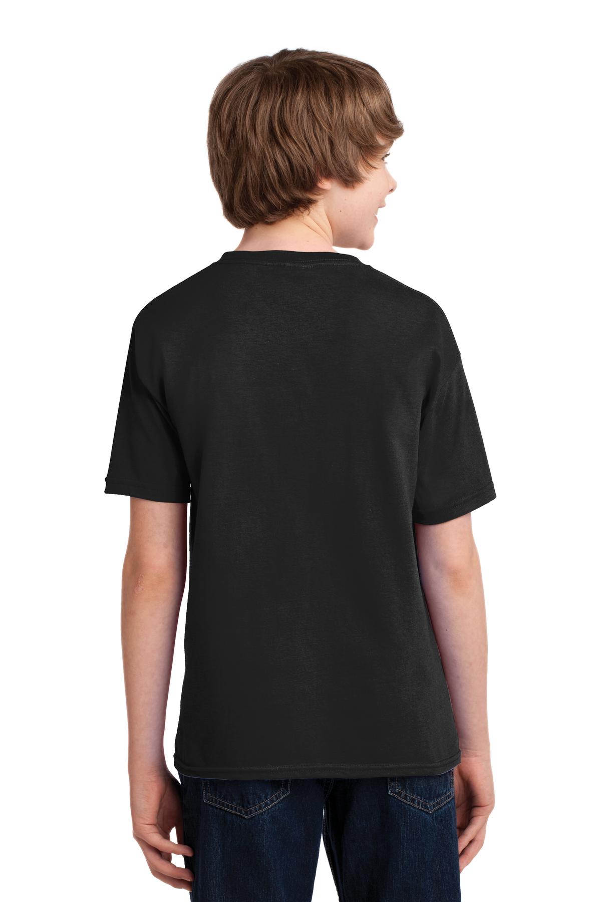 Black Gildan Youth Gildan Performance T-Shirt. 42000B