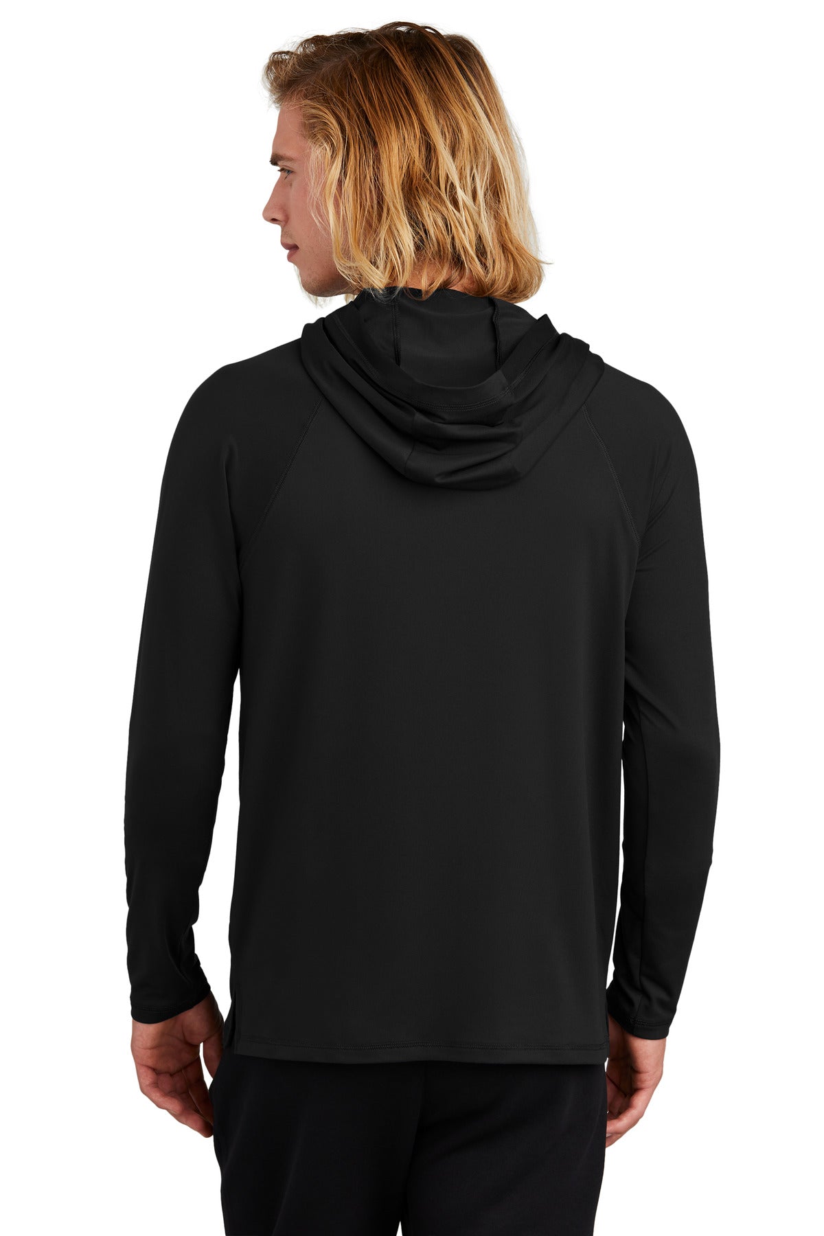 Black New Era Power Long Sleeve Hoodie NEA229