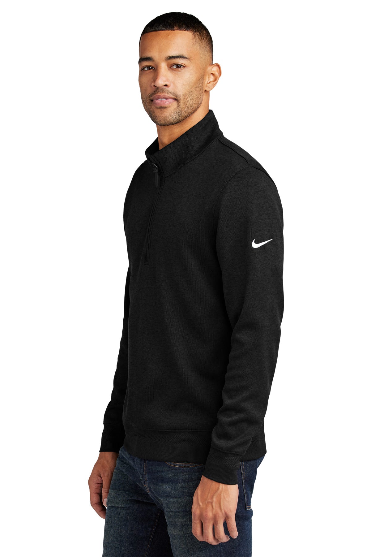 Black Nike Dri-FIT Corporate 1/2-Zip NKFD9892
