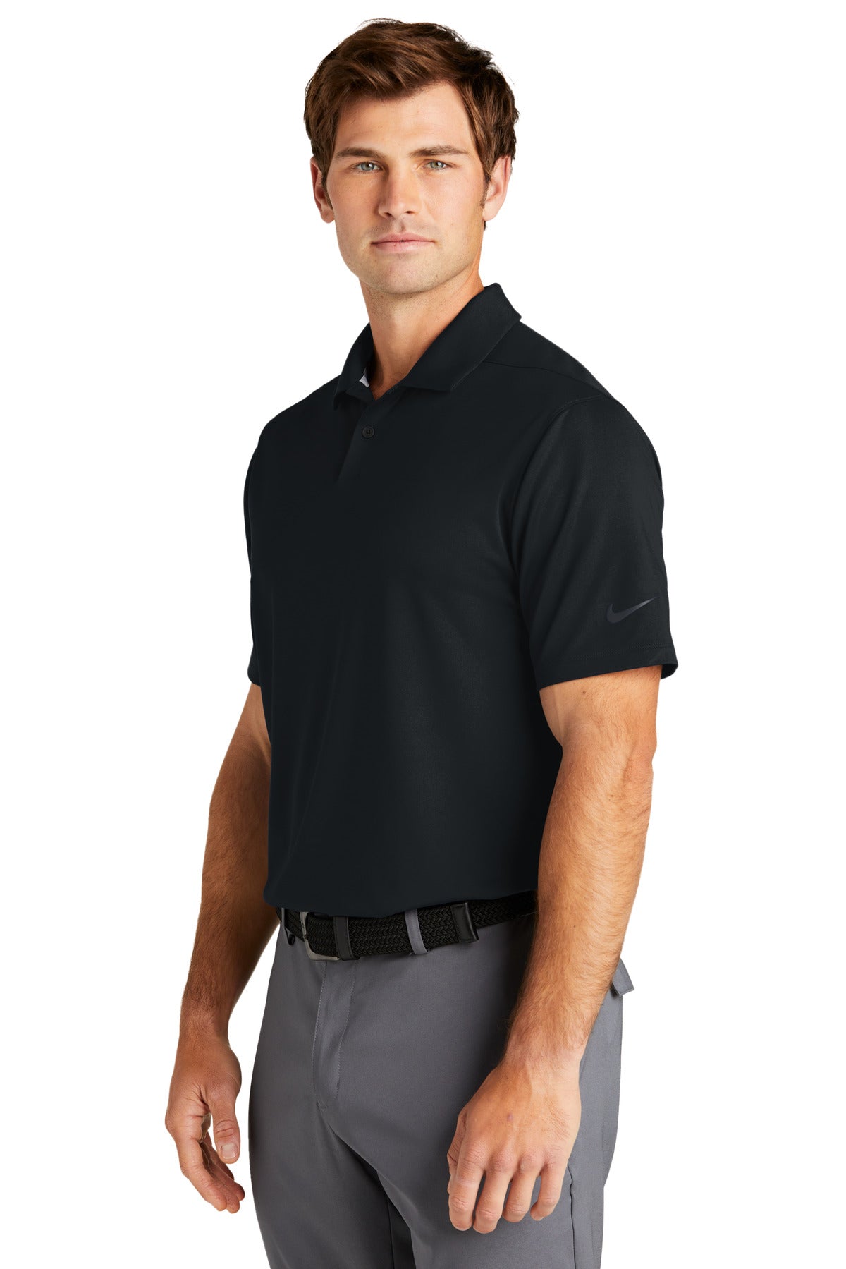 Black Nike Dri-FIT Vapor Polo NKDC2108