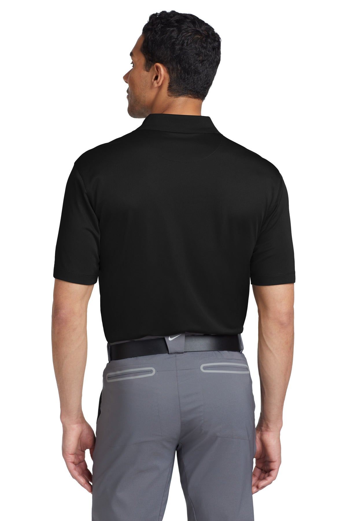 Black Nike Tech Basic Dri-FIT Polo. 203690