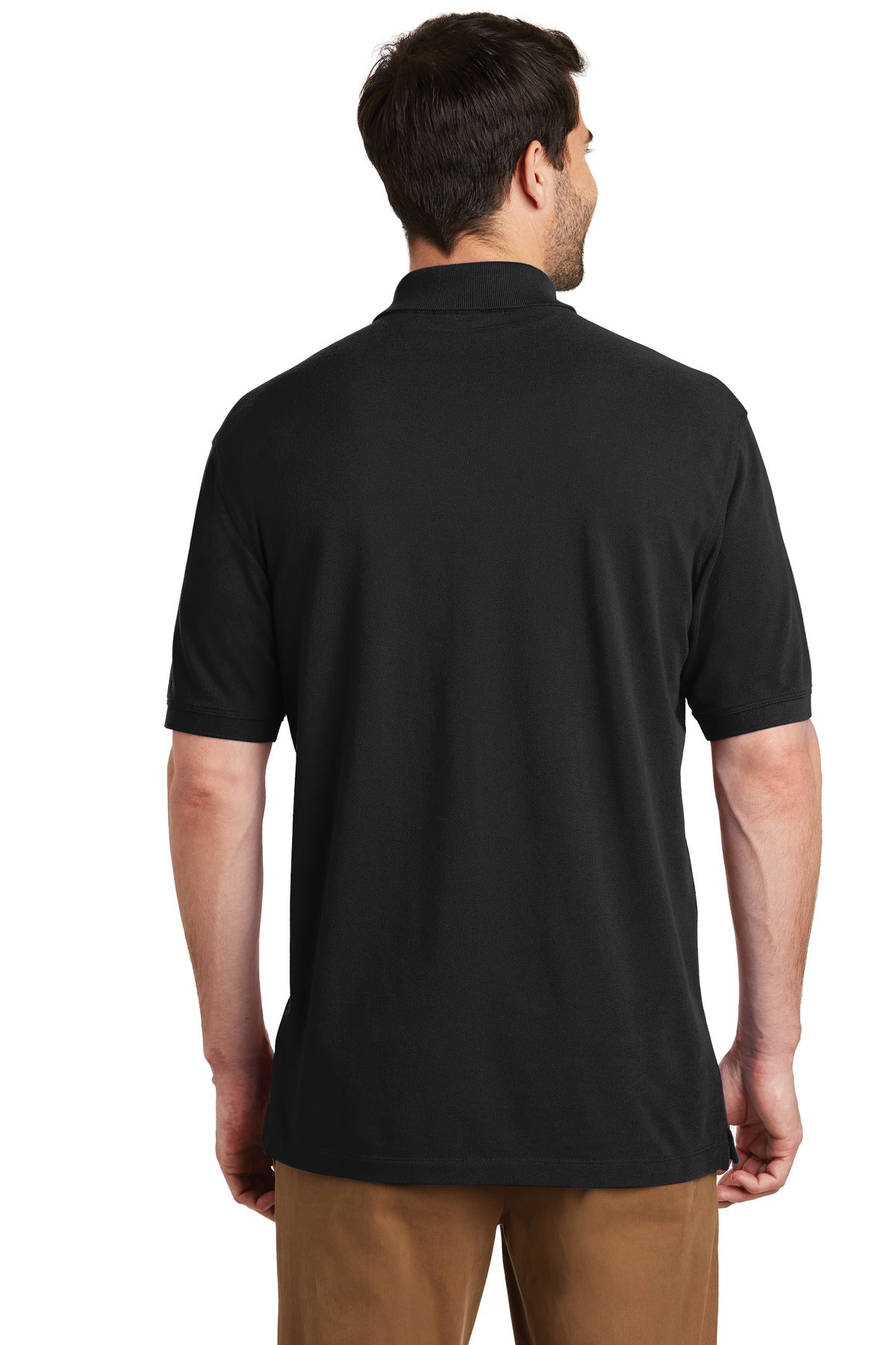 Black Port Authority EZCotton Polo. K8000