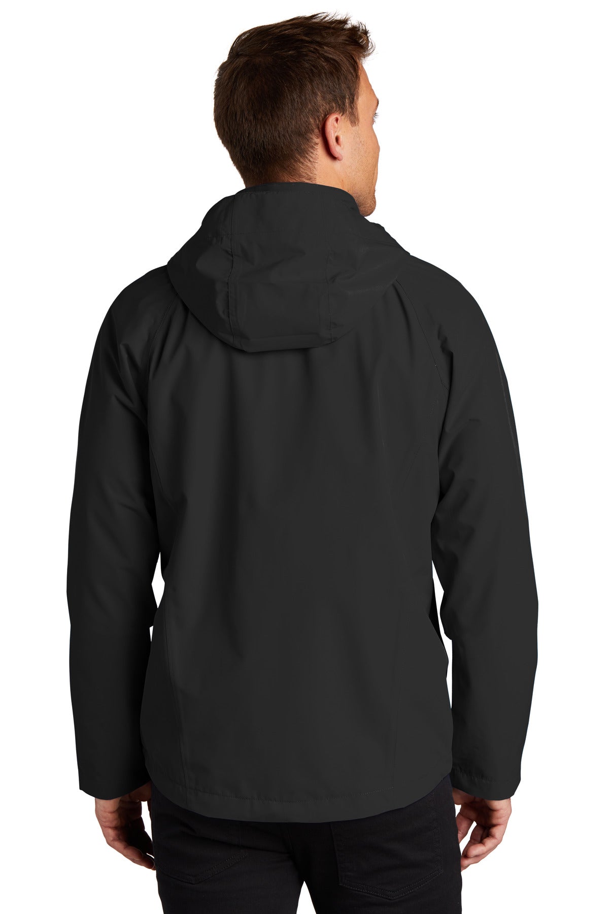 Black Port Authority Tall Torrent Waterproof Jacket TLJ333