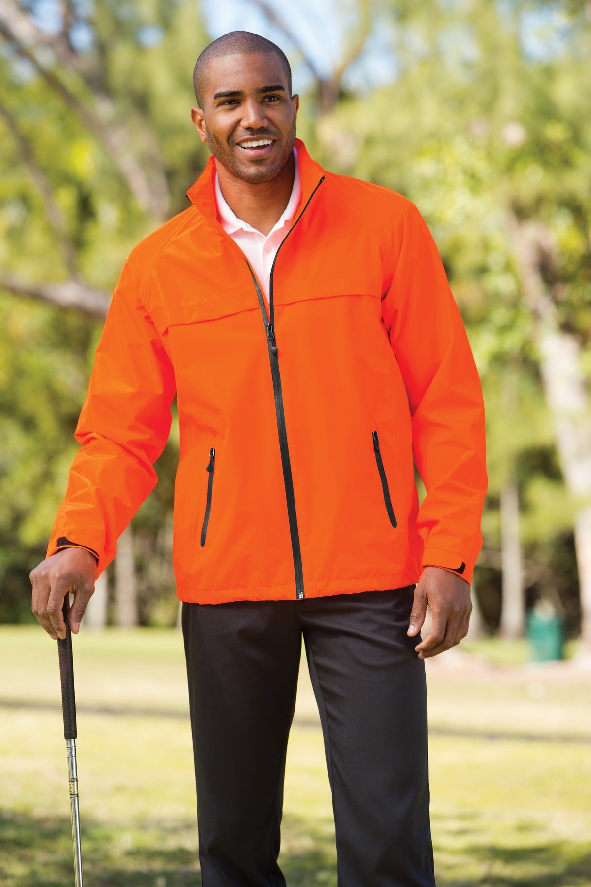 Black Port Authority Torrent Waterproof Jacket. J333