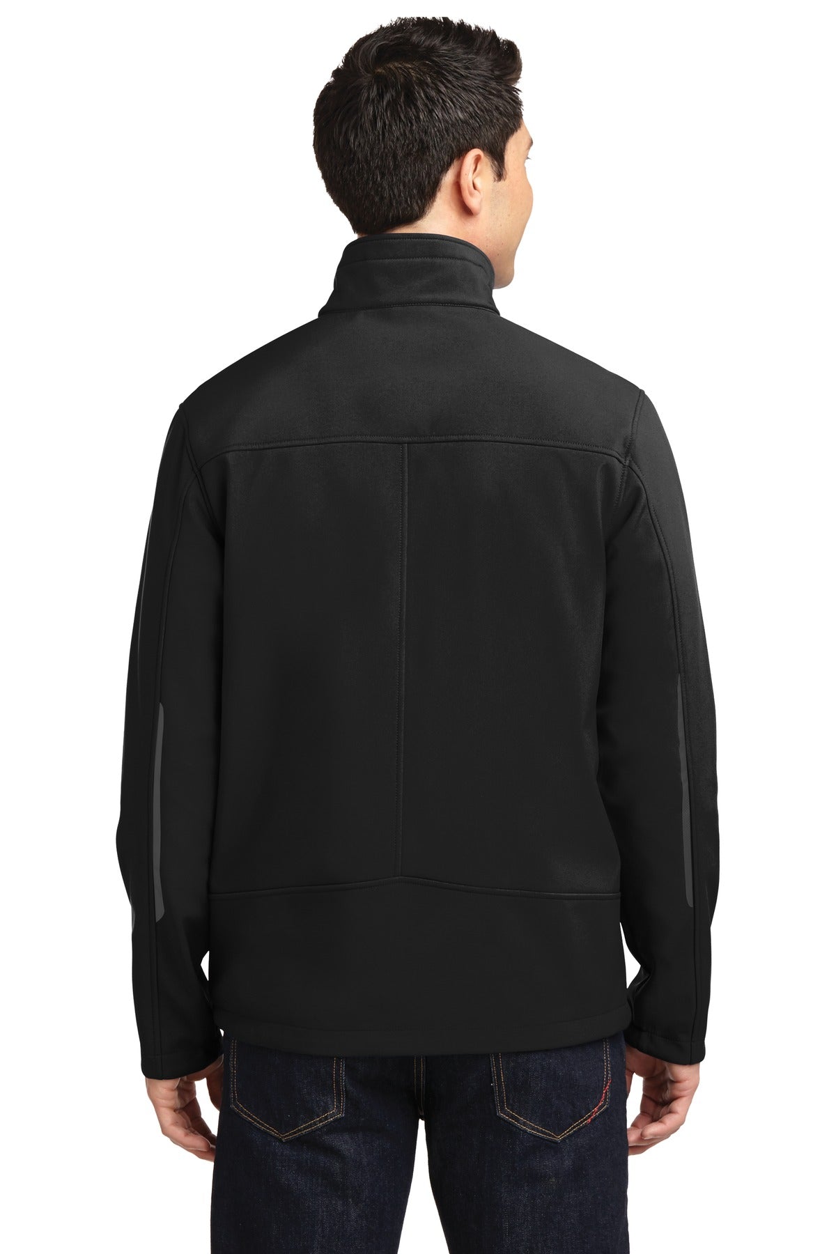 Black Port Authority Welded Soft Shell Jacket. J324