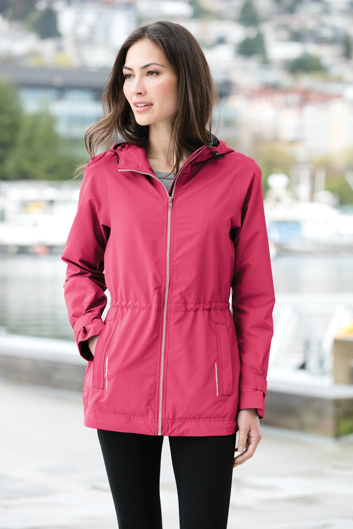 Black Port Authority Women's Northwest Slicker. L7710