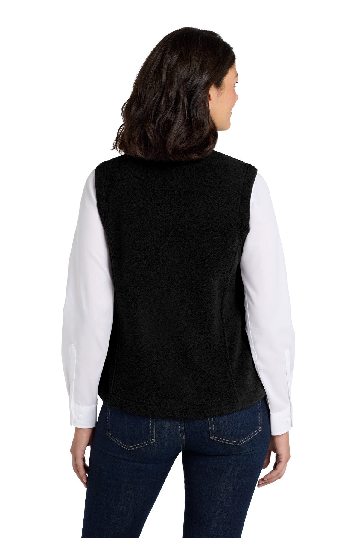 Black Port Authority Women's Value Fleece Vest. L219