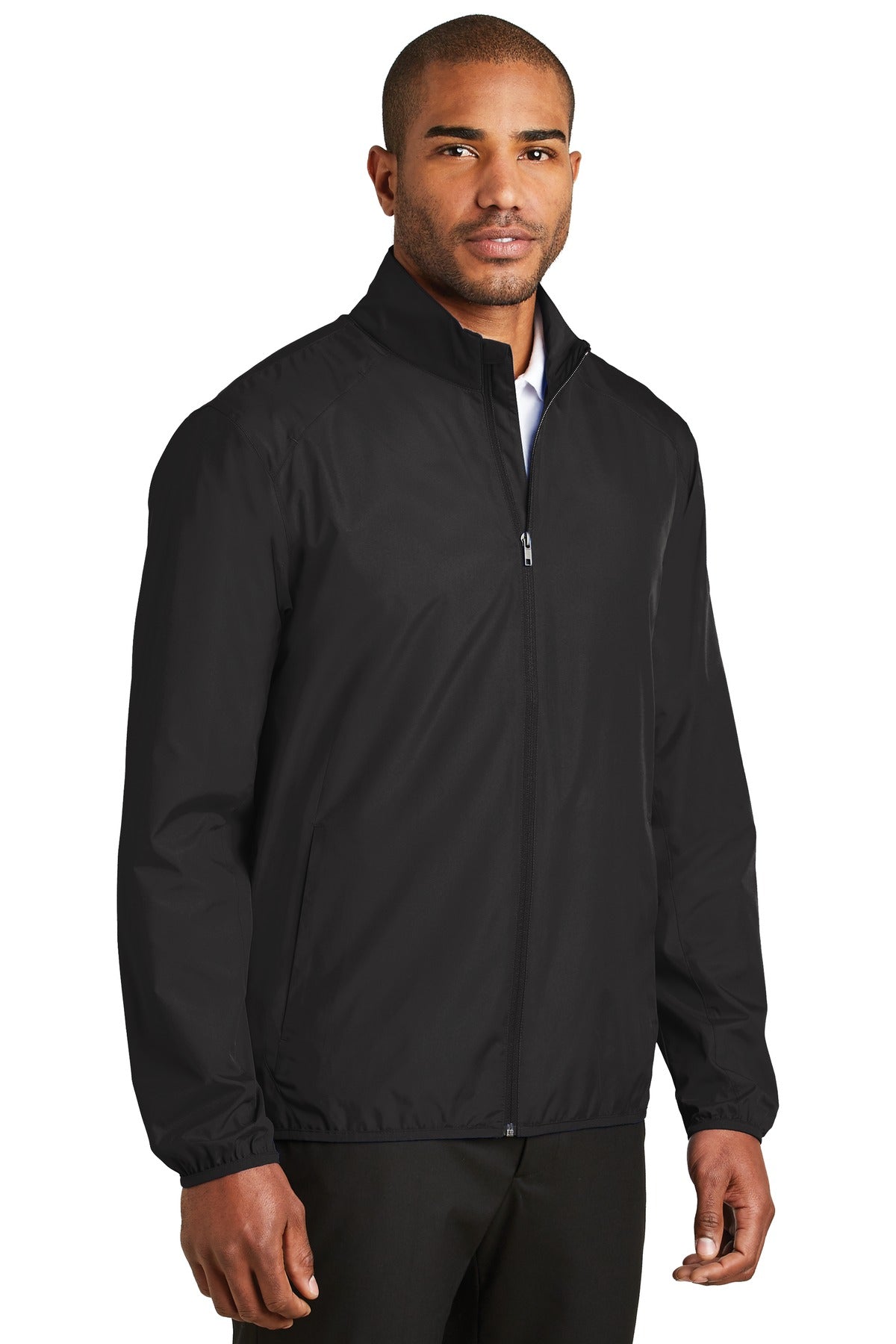 Black Port Authority Zephyr Full-Zip Jacket. J344