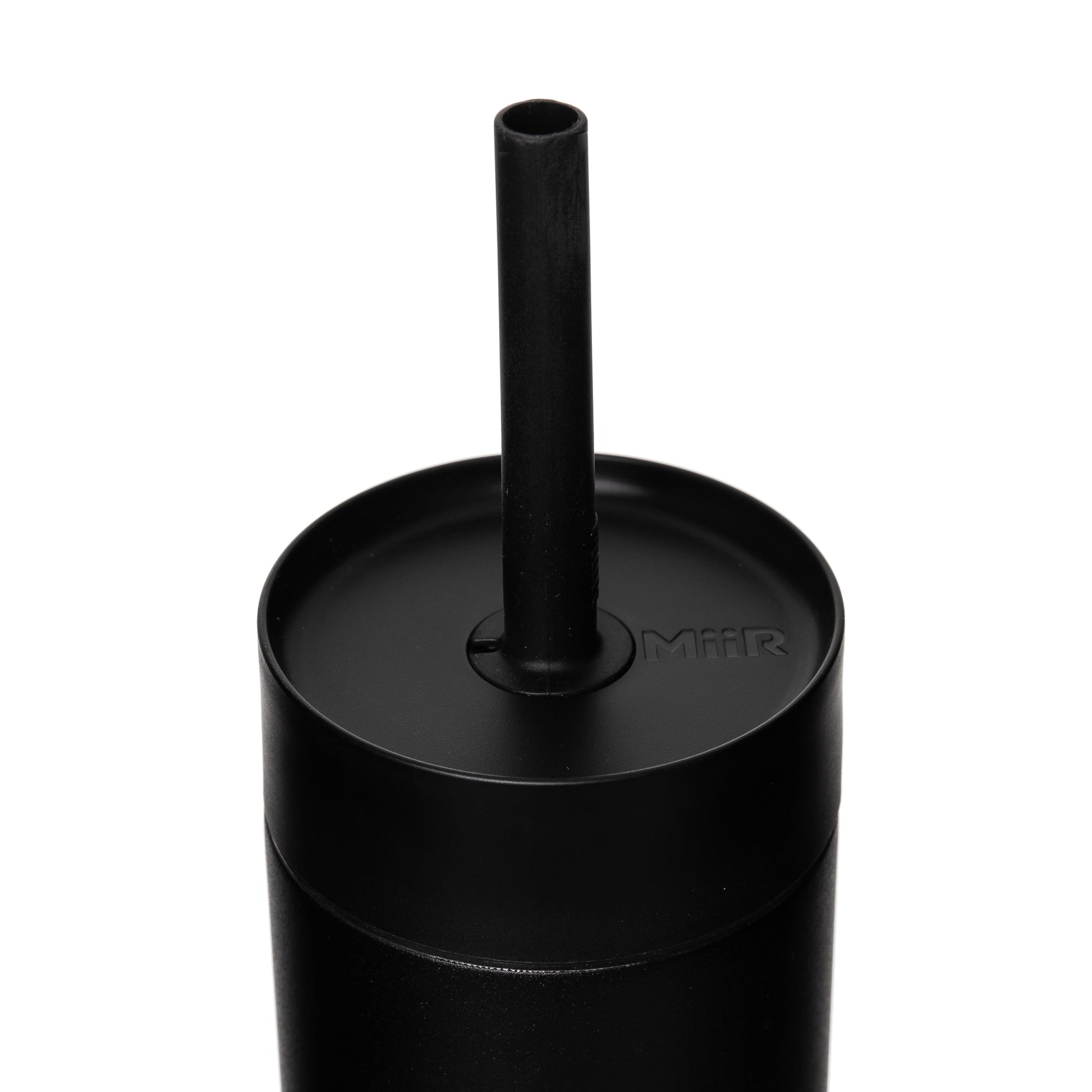 Black Powder MiiR® Sipper Straw Bottle - 16 Oz. plain