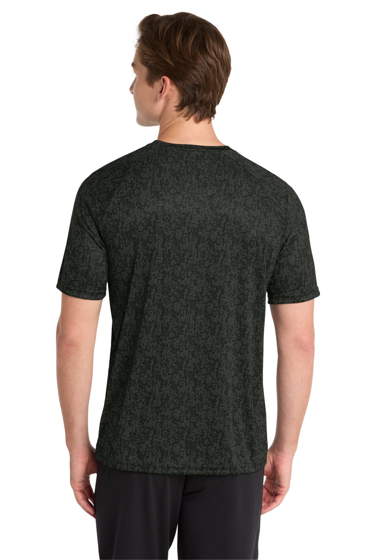 Black Sport-Tek Digi Camo Tee. ST460