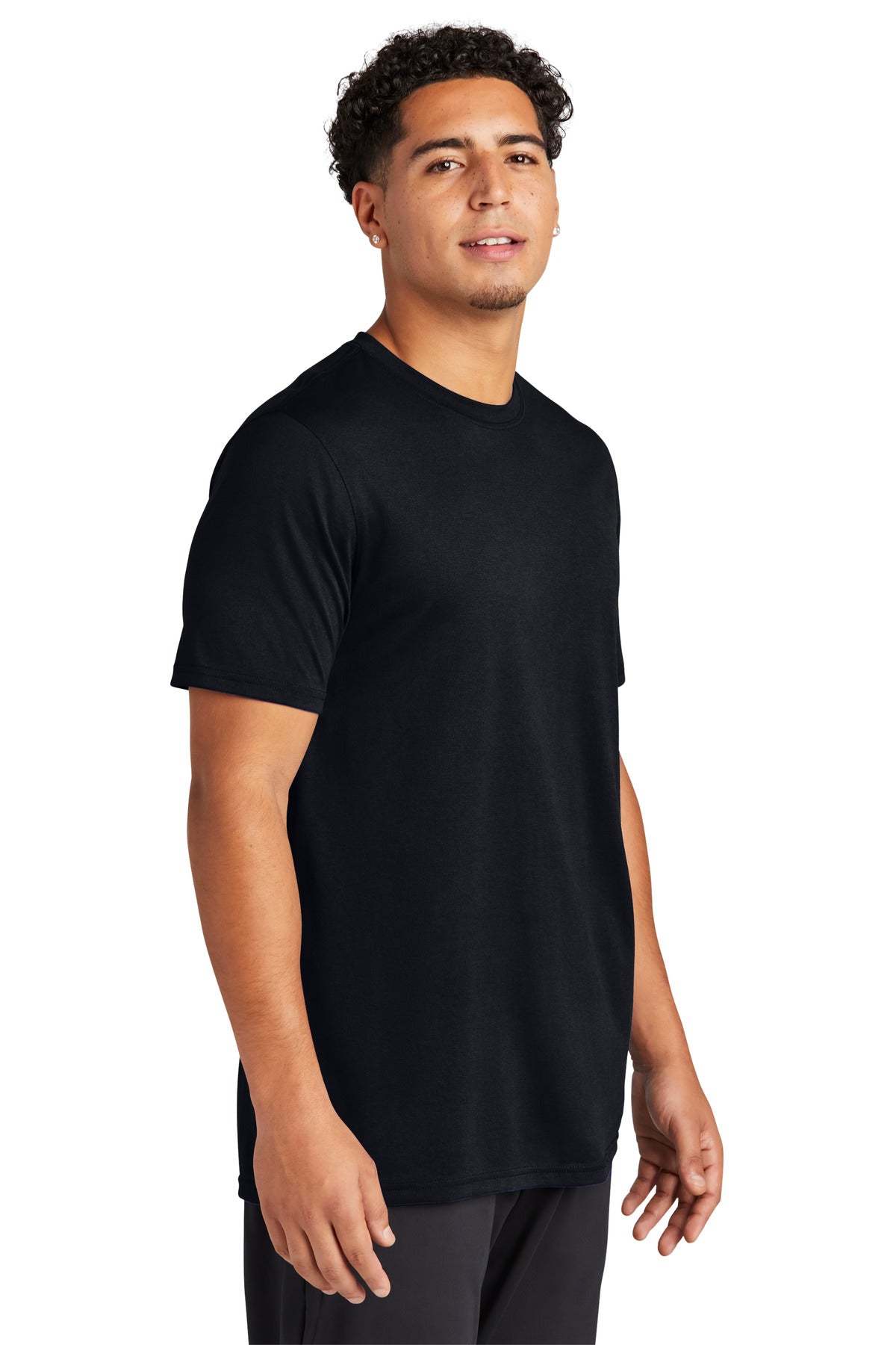 Black Sport-Tek Echo Tee ST760