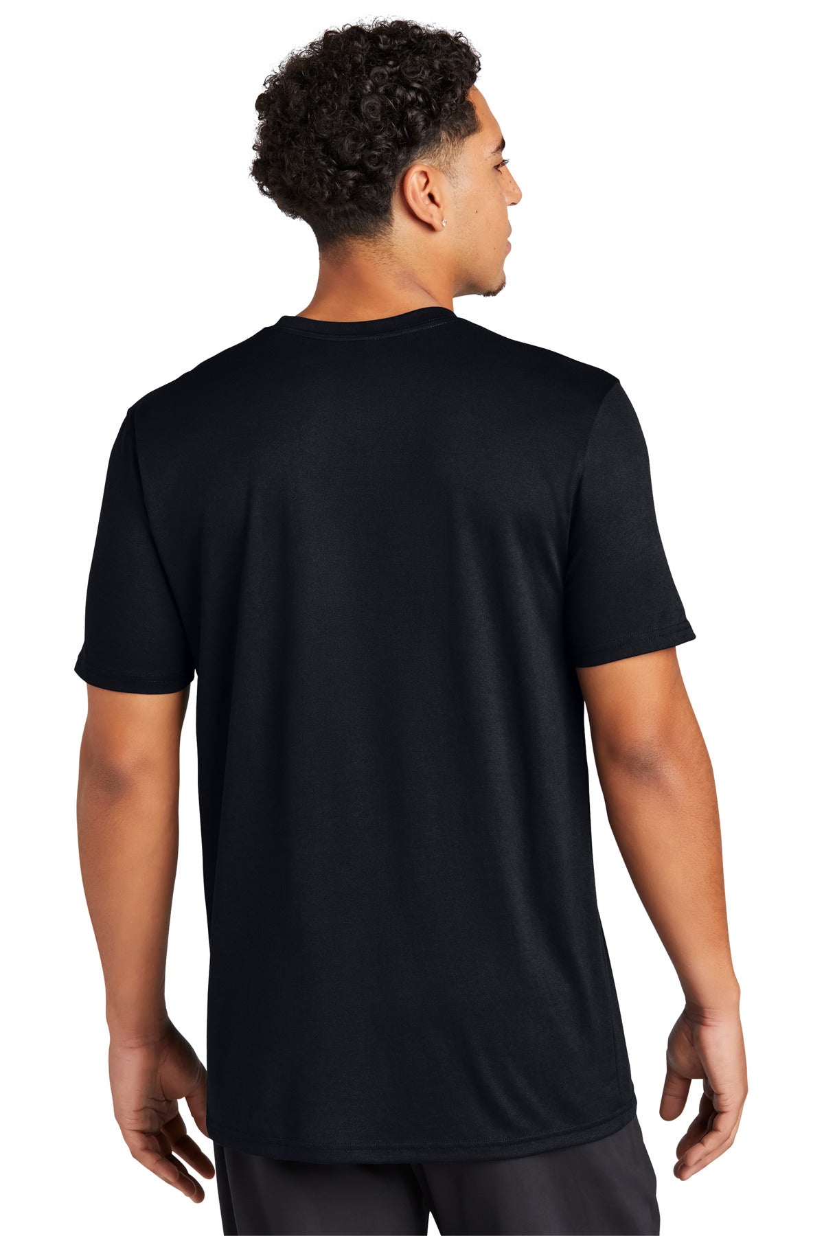 Black Sport-Tek Echo Tee ST760