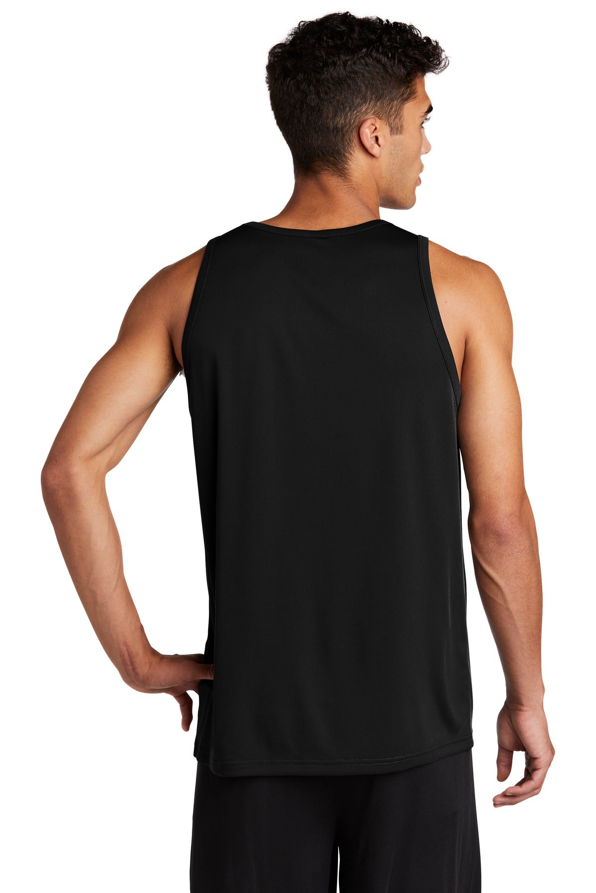 Black Sport-Tek PosiCharge Competitor Tank. ST356
