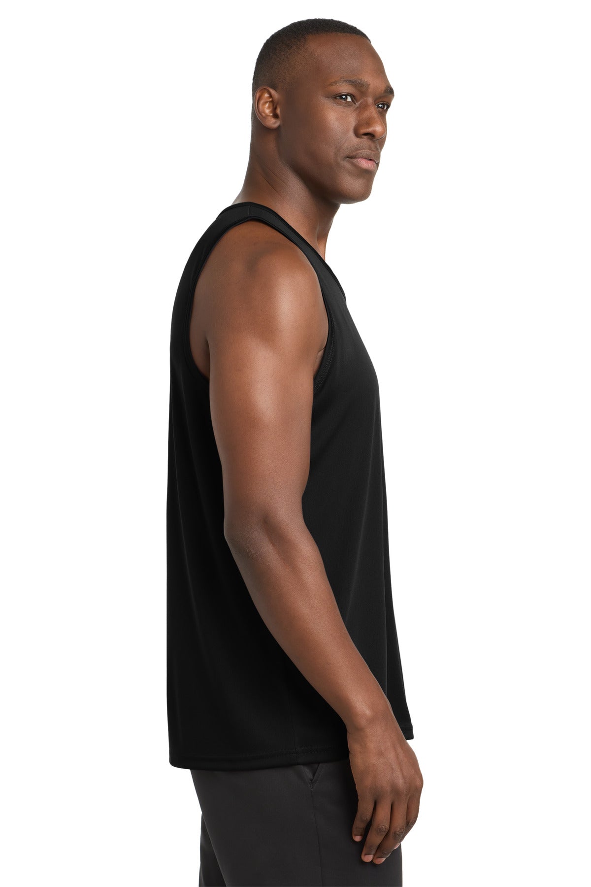 Black Sport-Tek PosiCharge Competitor Tank. ST356