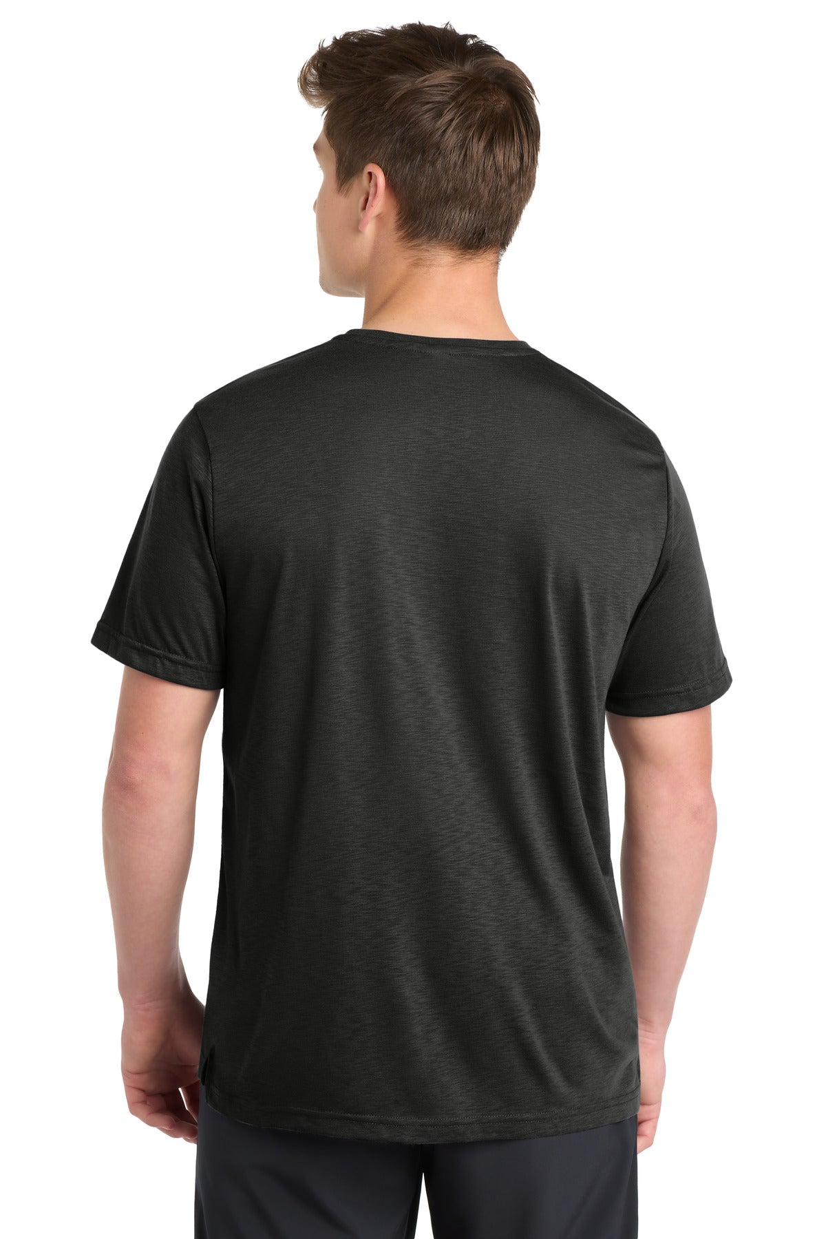 Black Sport-Tek PosiCharge Strive Tee. ST430