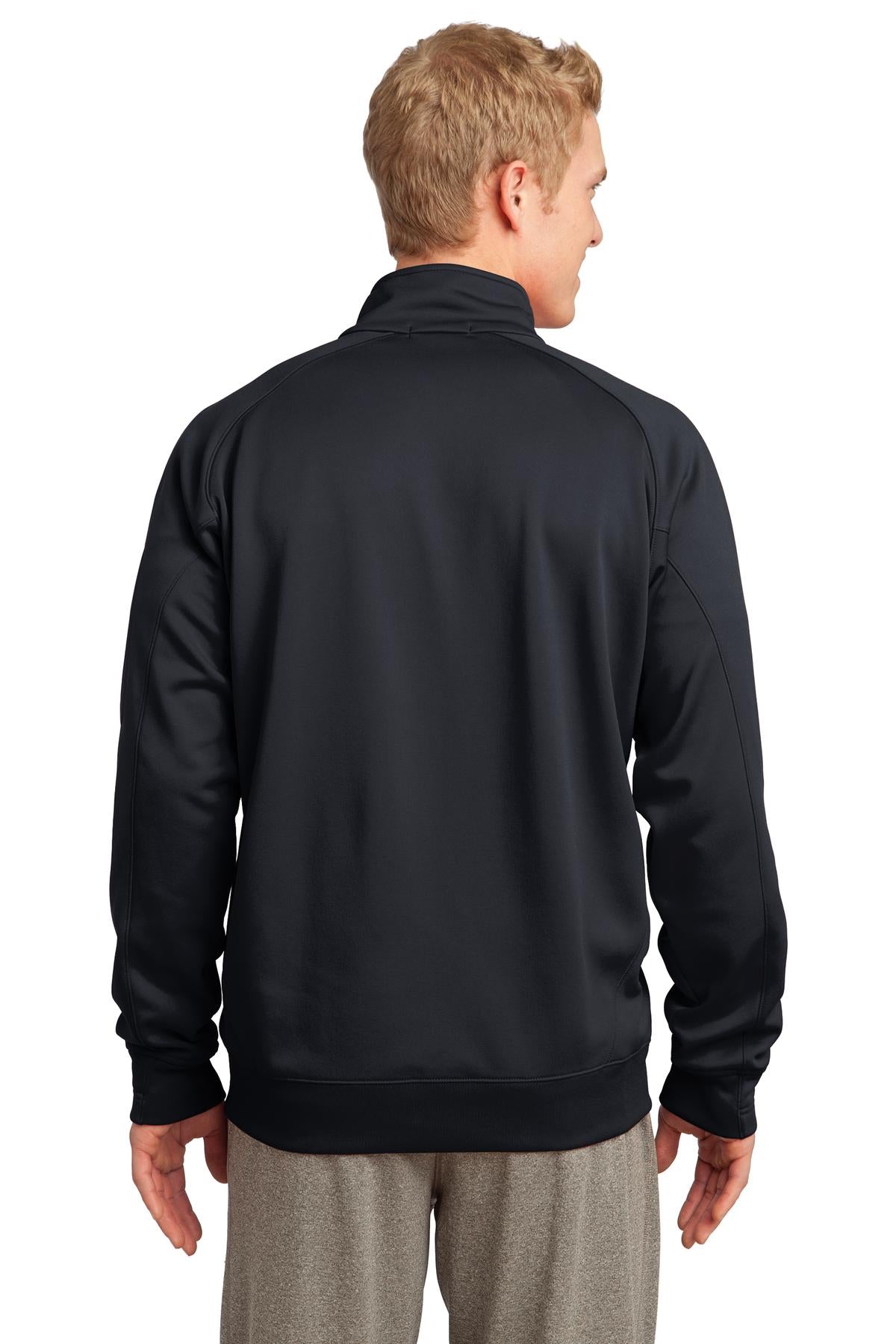 Black Sport-Tek Tech Fleece 1/4-Zip Pullover. F247