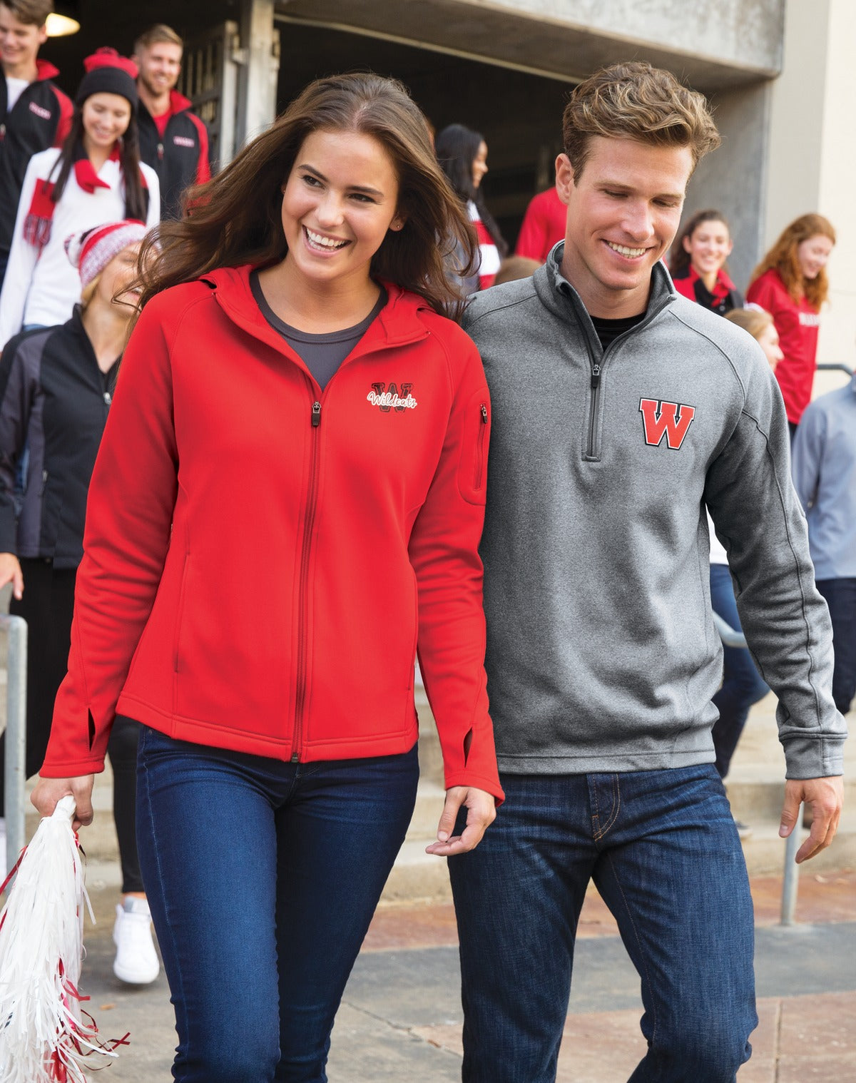 Black Sport-Tek Tech Fleece 1/4-Zip Pullover. F247