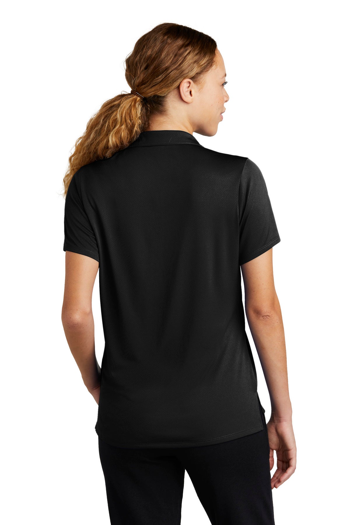 Black Sport-Tek Women's Sideline Polo LST535