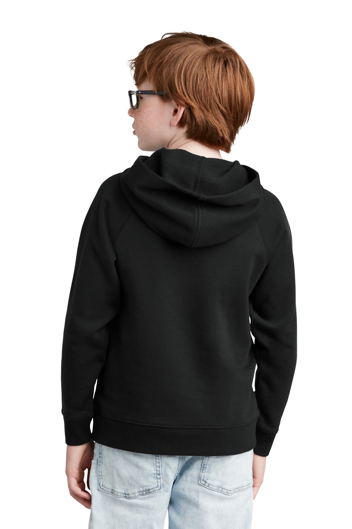 Black Sport-Tek Youth Drive Fleece Pullover Hoodie YSTF200
