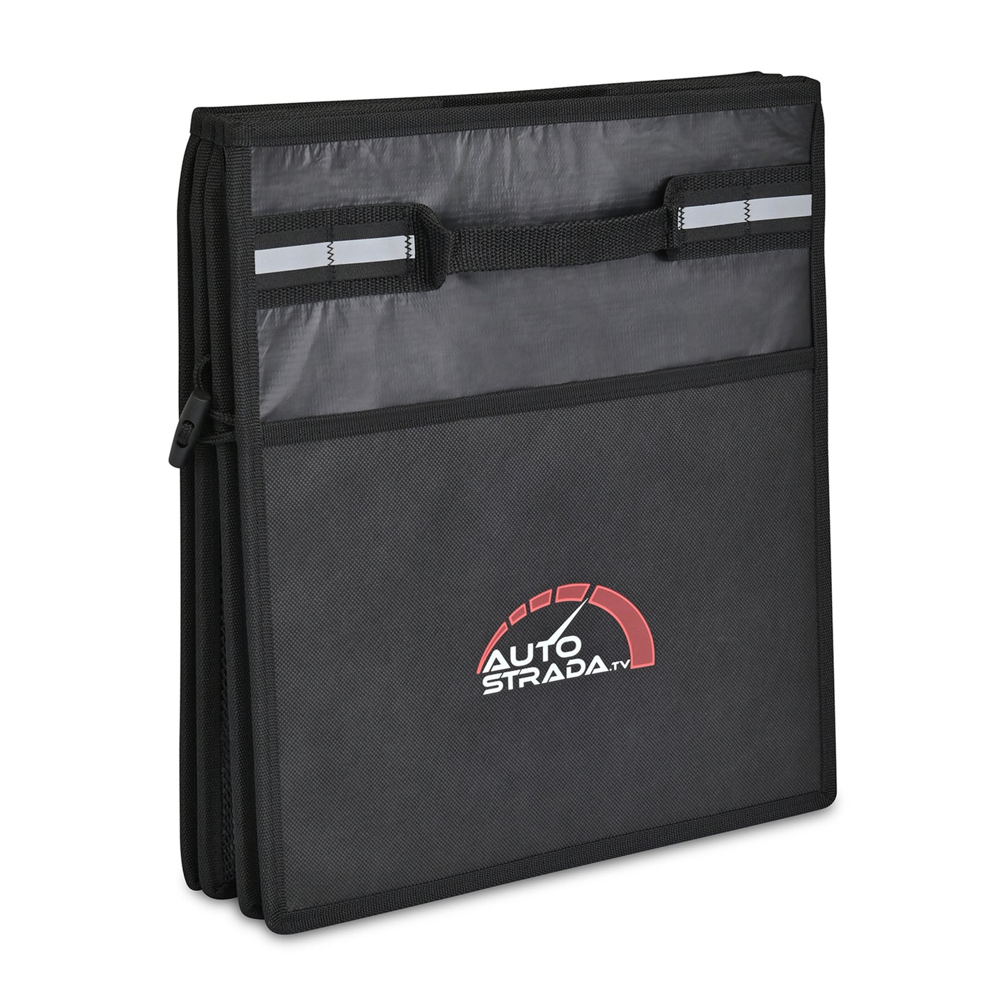 Black Structure Cargo Organizer with Lid