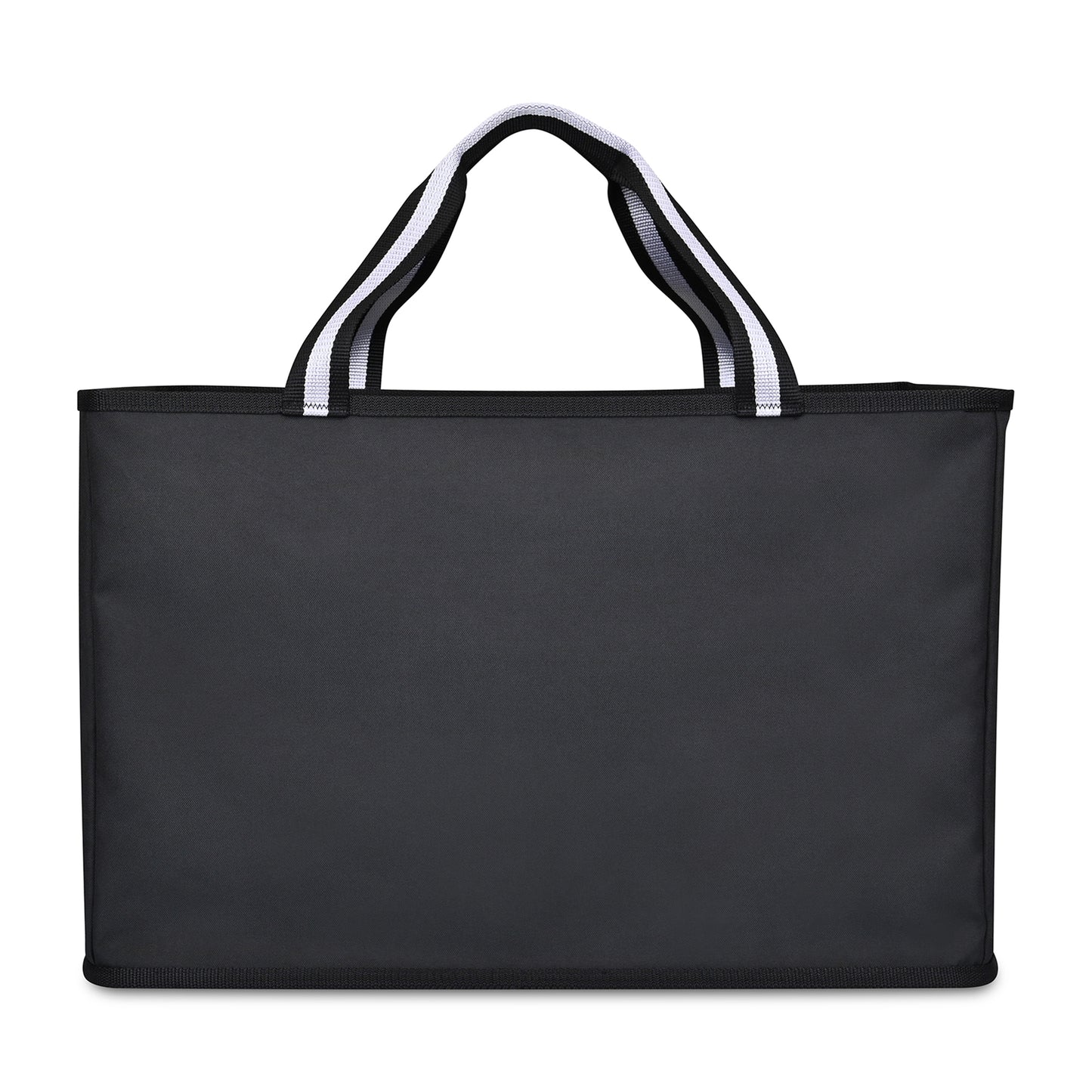 Black Structure Utility Tote