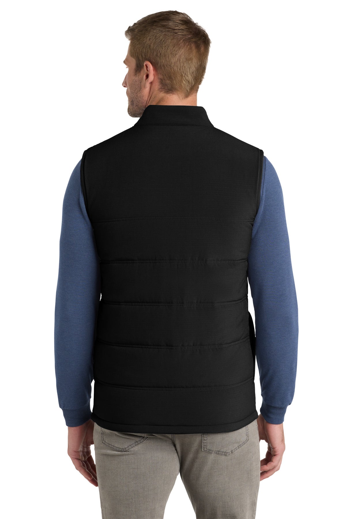 Black TravisMathew Cold Bay Vest TM1MW453