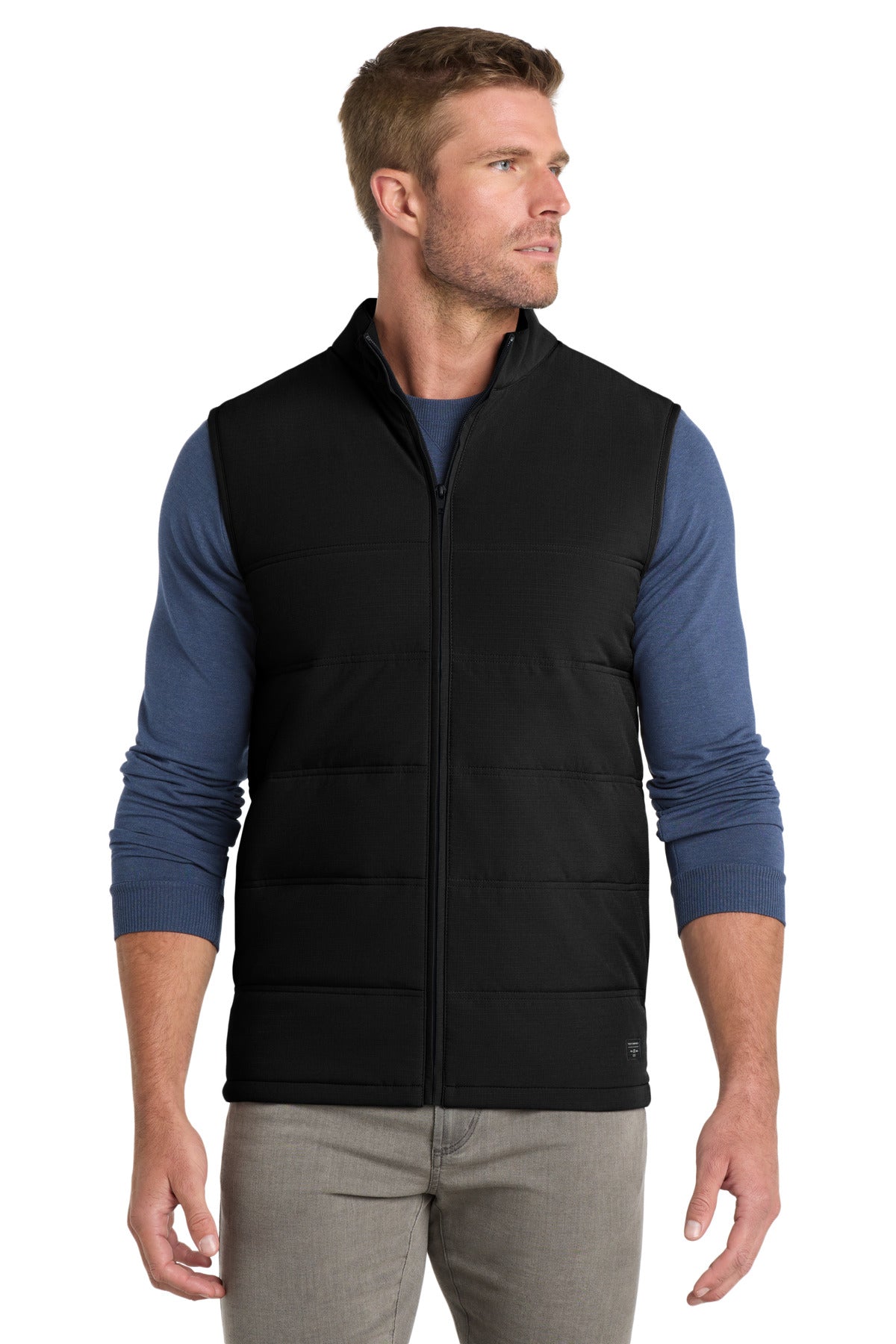 Black TravisMathew Cold Bay Vest TM1MW453